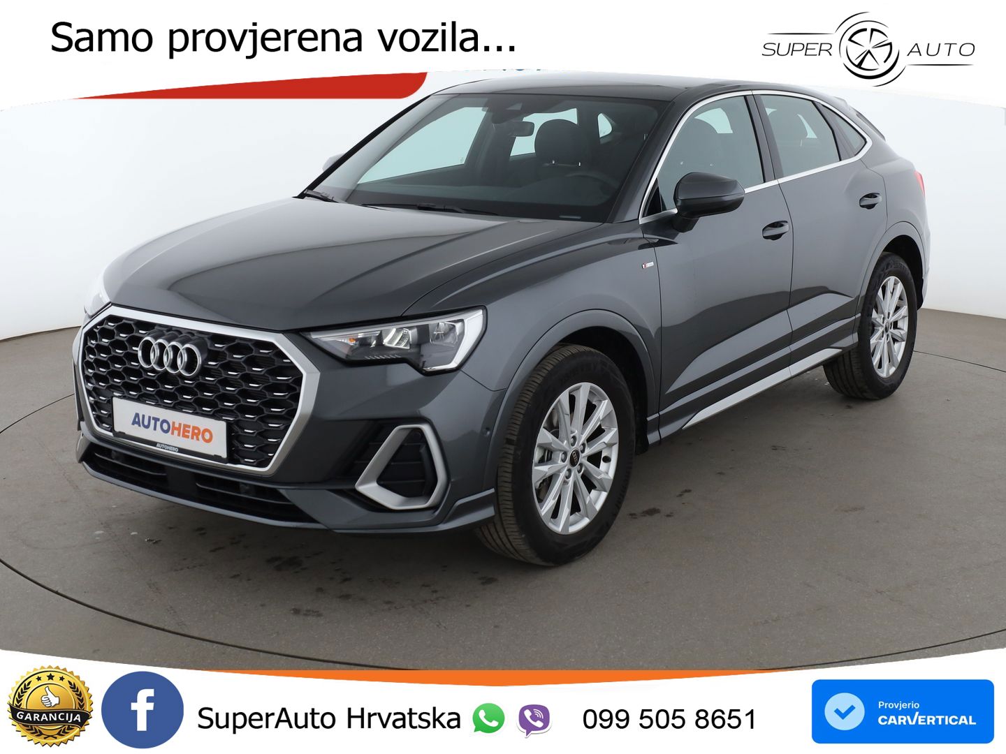 Audi Q3 II Sportback 35 TFSI (150 KS) S tronic S line LED+GR SJED+ACC