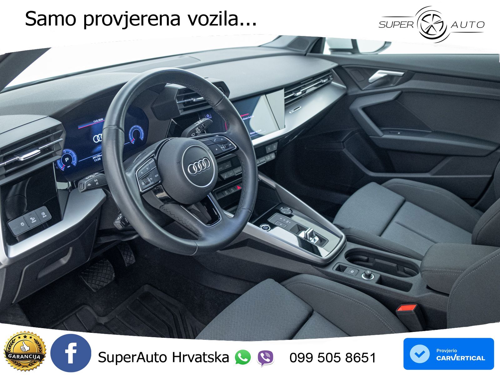 Audi A3 30 TDI (116 KS) S tronic LED+GR SJED+ACC