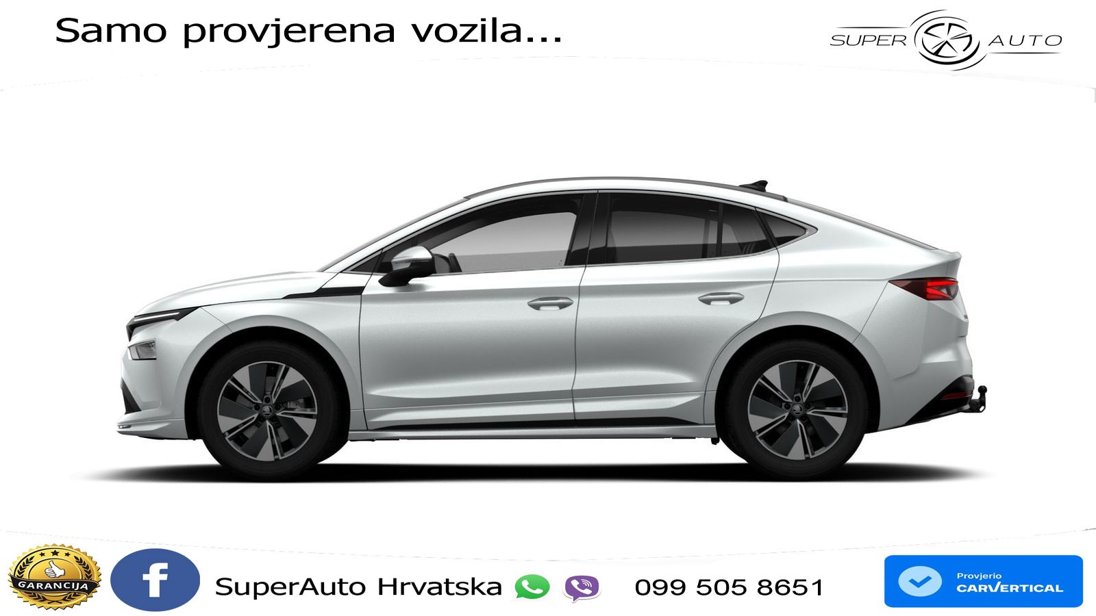 Škoda Enyaq Coupe iV 85 82 kWh (286 KS) LED+GR SJED+ACC