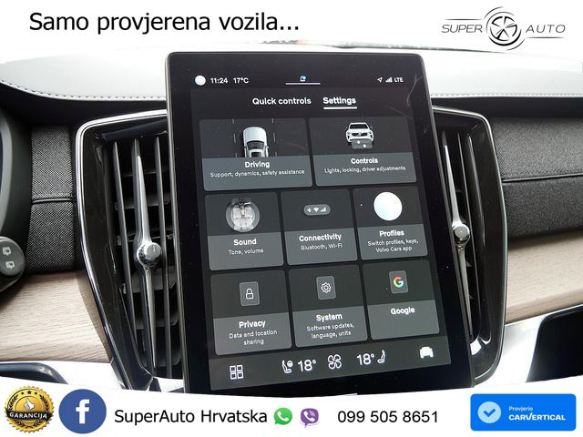Volvo XC90 2.0 T8 AWD Automatic ACC+GR SJED+360+PANO