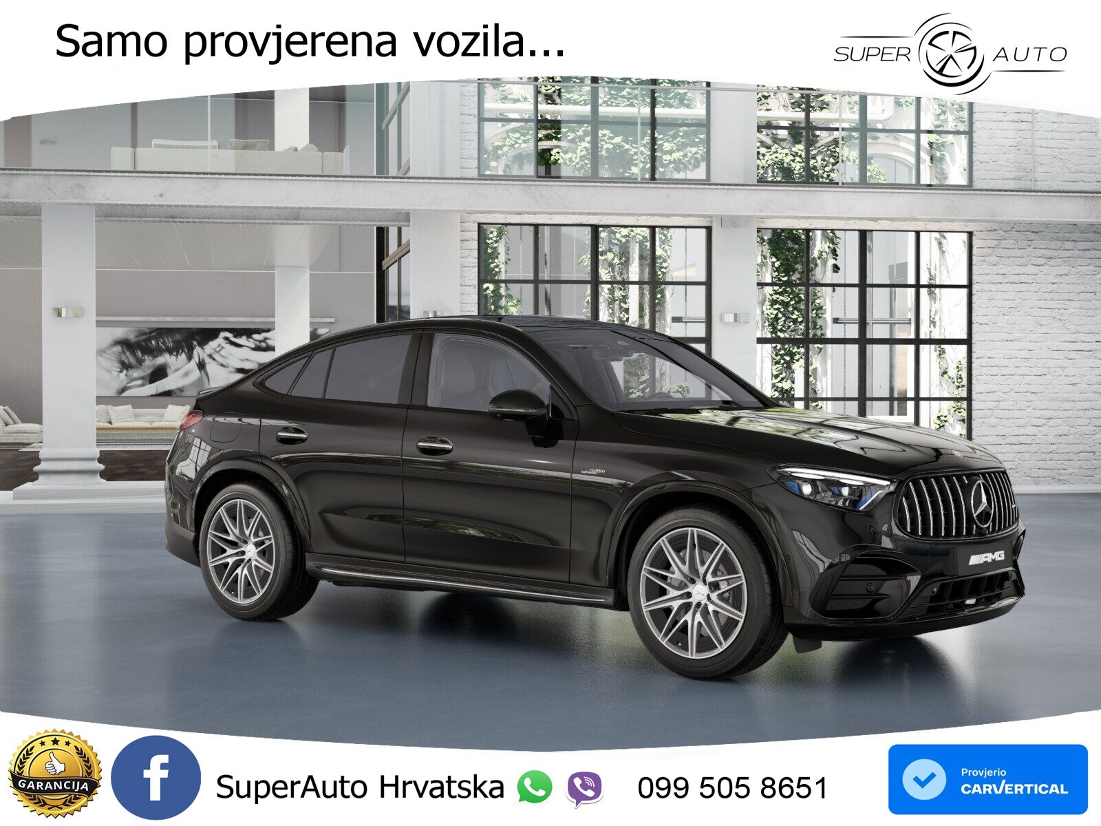 Mercedes GLC Coupe AMG GLC 43 (421 KS) 4MATIC AMG SPEEDSHIFT MCT 9G ACC+GR SJED+360+PANO