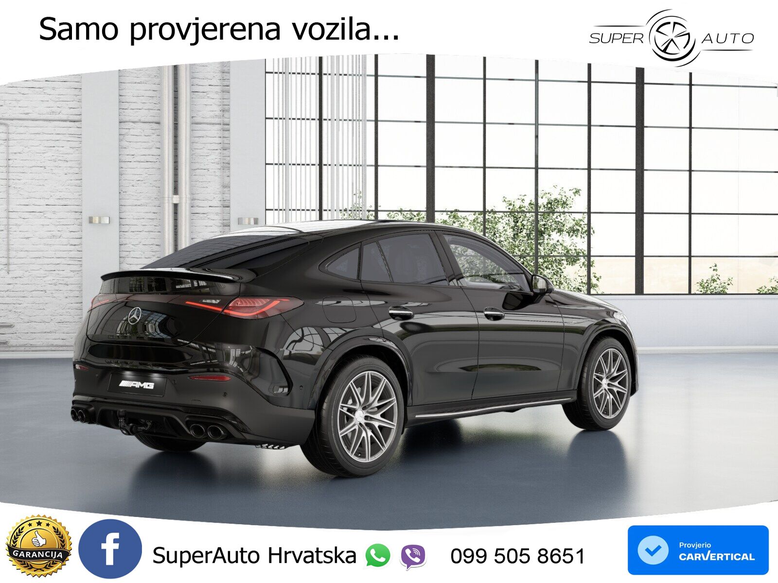Mercedes GLC Coupe AMG GLC 43 (421 KS) 4MATIC AMG SPEEDSHIFT MCT 9G ACC+GR SJED+360+PANO