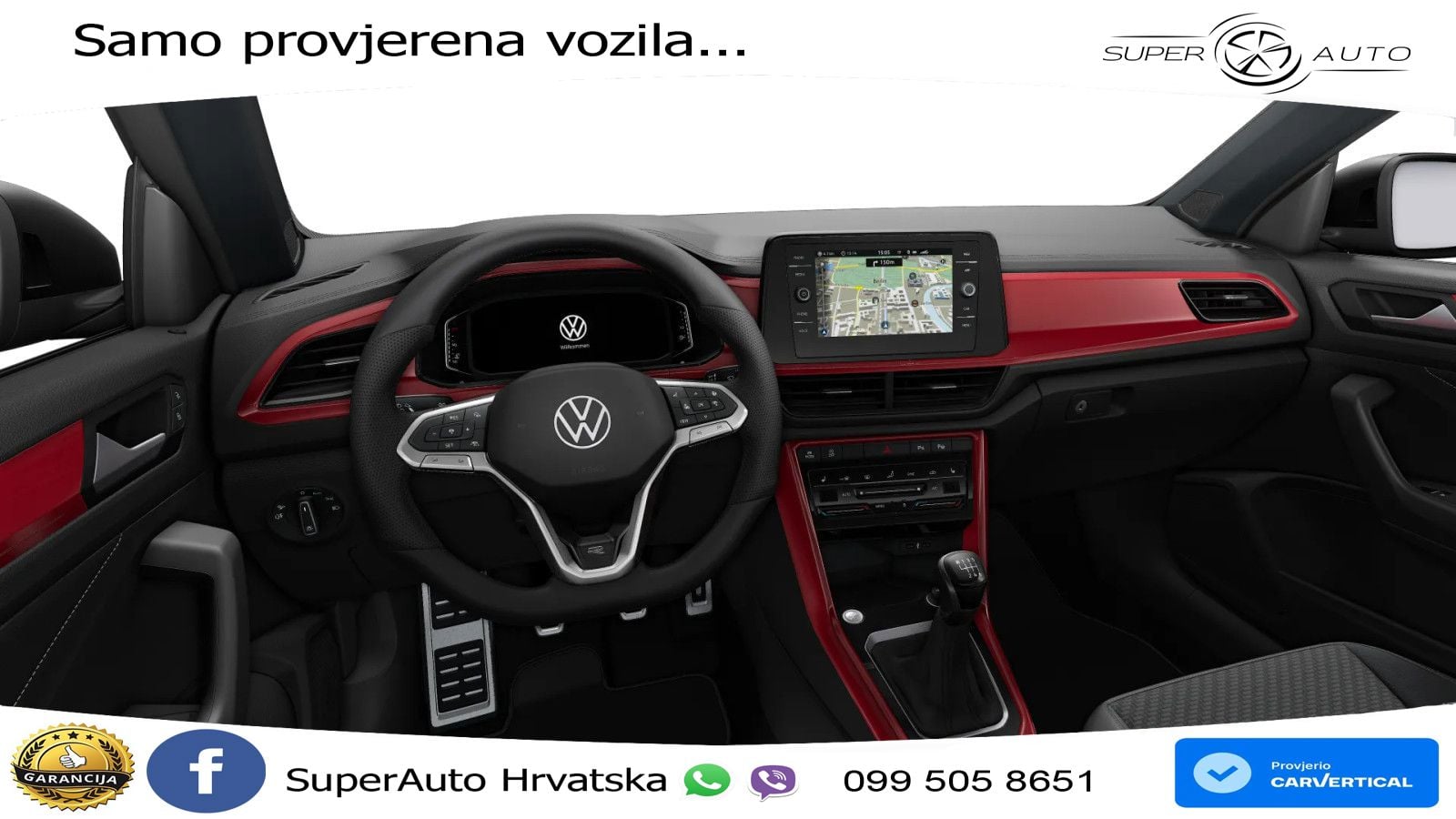 Volkswagen T-Roc 1.5 TSI (150 KS) R-Line LED+GR SJED+ACC