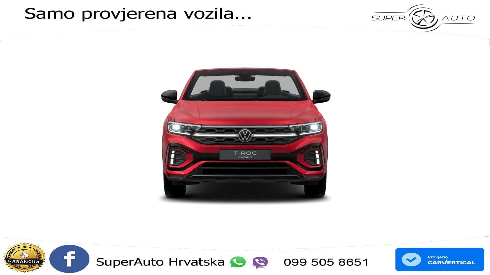 Volkswagen T-Roc 1.5 TSI (150 KS) R-Line LED+GR SJED+ACC