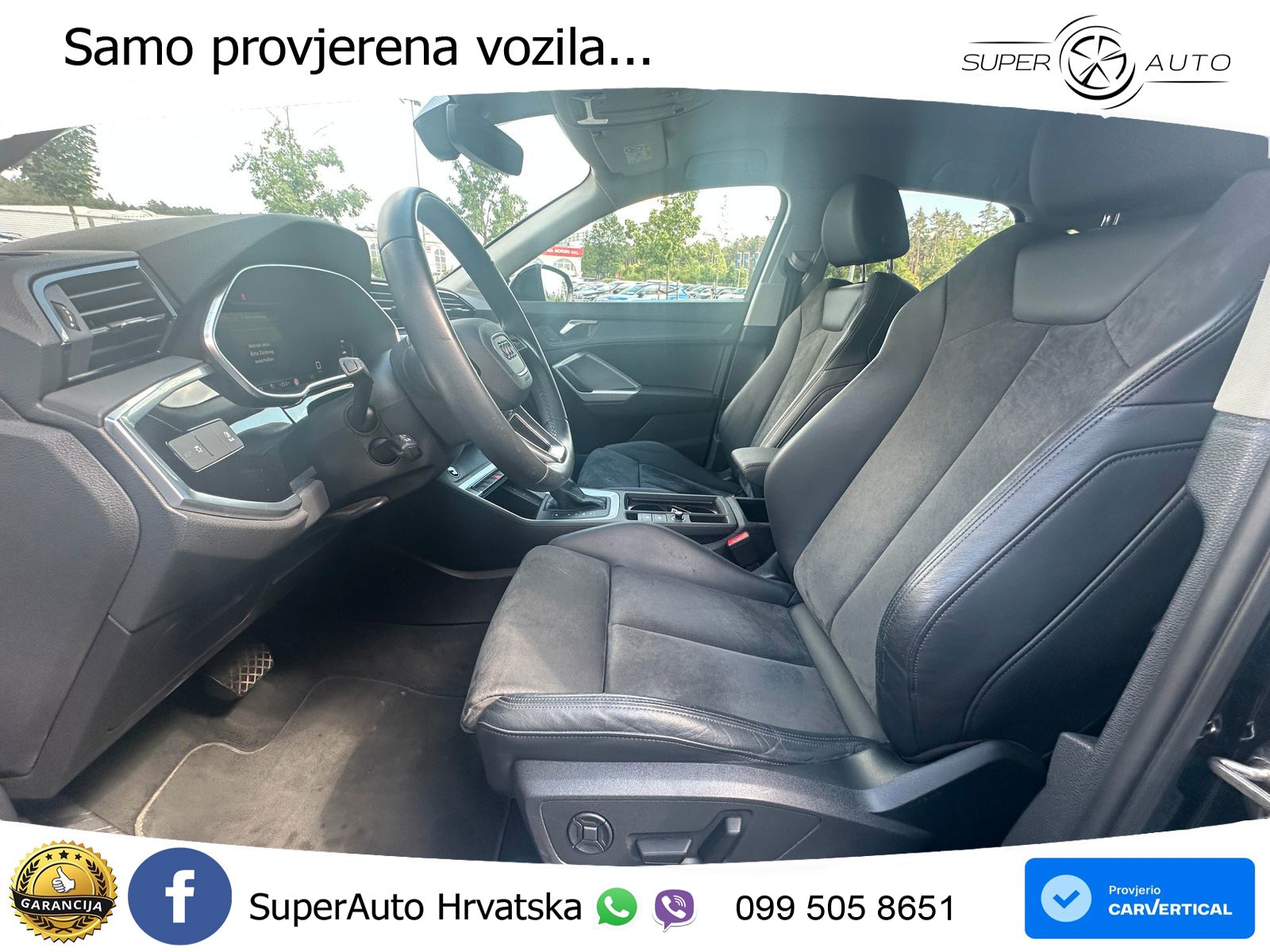 Audi Q3 Sportback 40 TDI (200 KS) quattro S tronic S line LED+GR SJED+ACC