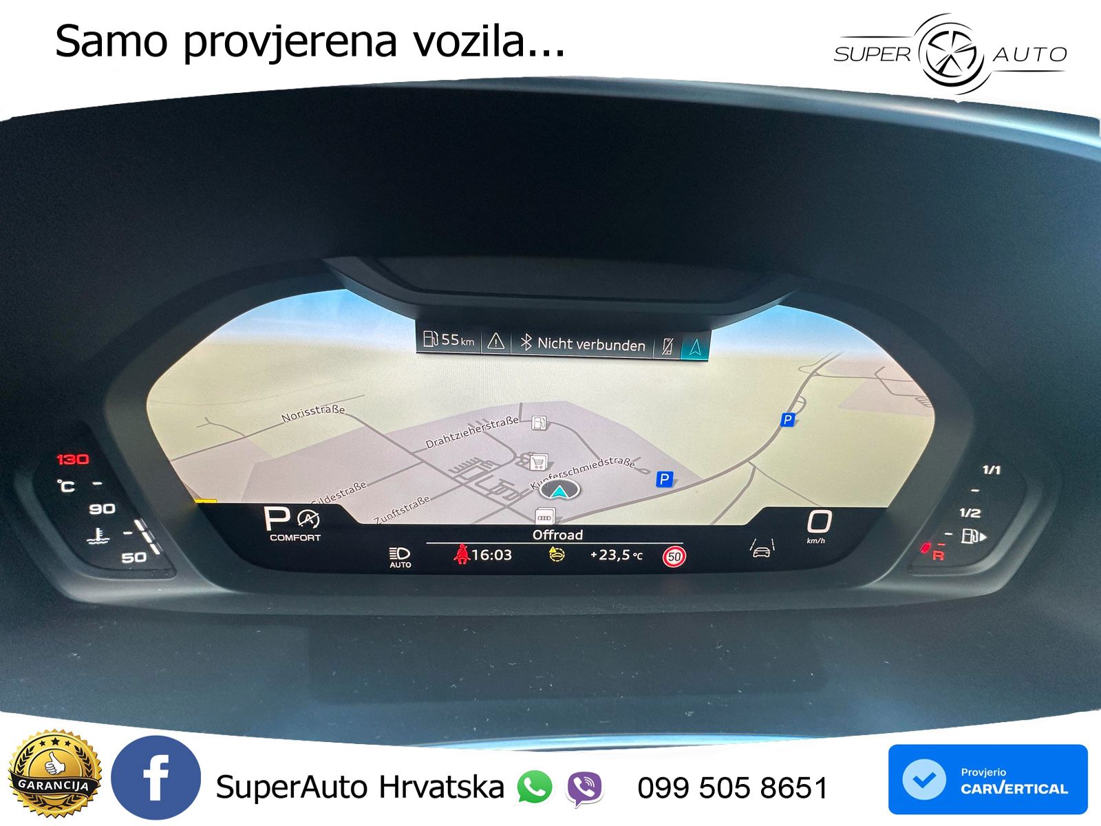 Audi Q3 Sportback 40 TDI (200 KS) quattro S tronic S line LED+GR SJED+ACC