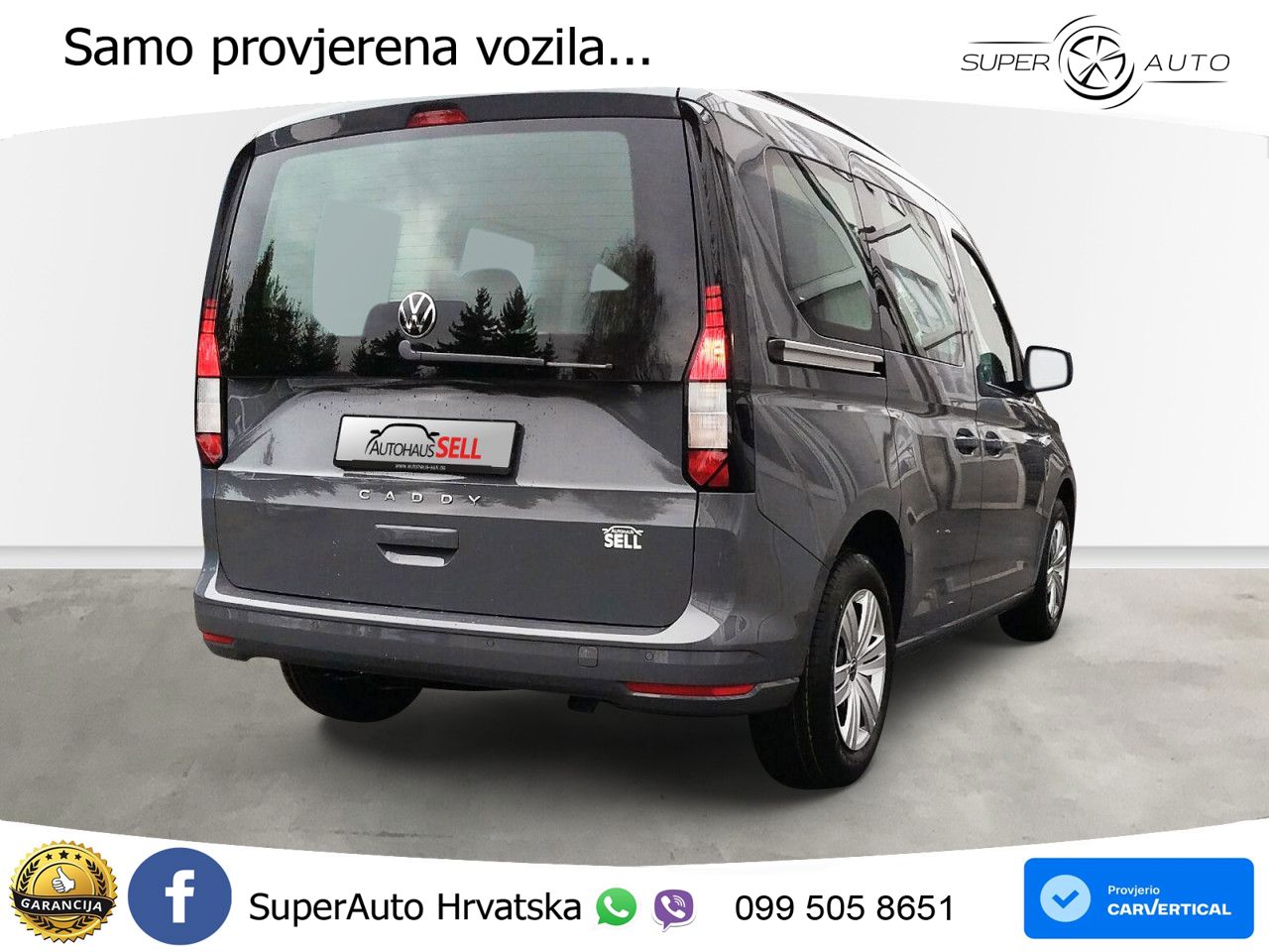 Volkswagen Caddy Life 1.0 TSI M6S App Shg ASG!! 116 KS