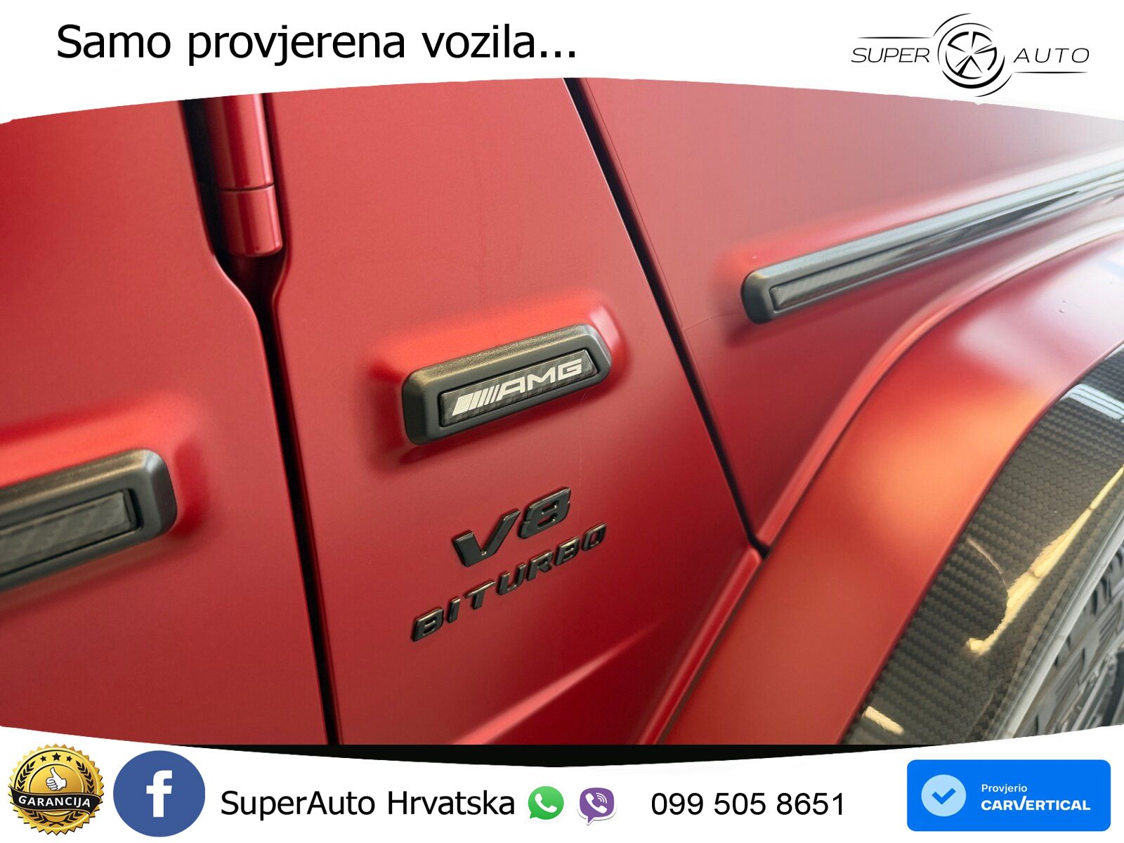 Mercedes AMG G 63 Long V8 (585 KS) 4MATIC 9G-TRONIC AMG SPEEDSHIFT PLUS Superior LED+GR SJED+ACC