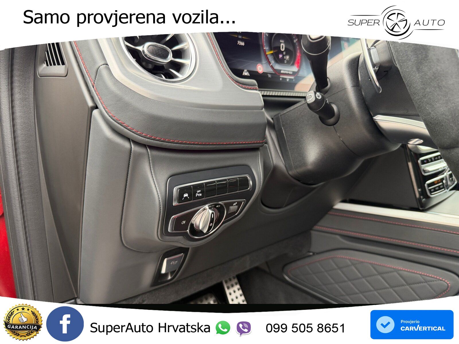 Mercedes AMG G 63 Long V8 (585 KS) 4MATIC 9G-TRONIC AMG SPEEDSHIFT PLUS Superior LED+GR SJED+ACC