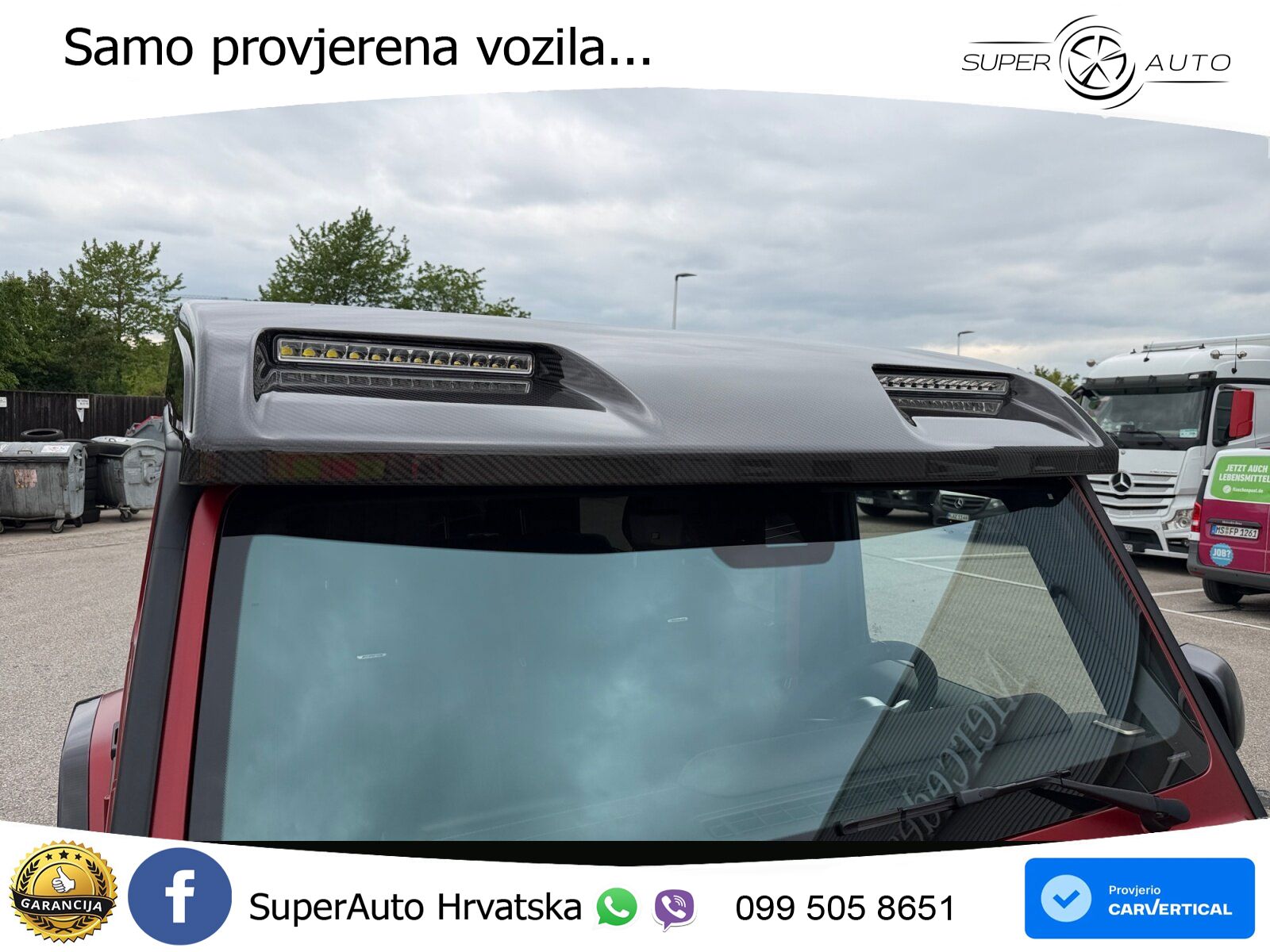 Mercedes AMG G 63 Long V8 (585 KS) 4MATIC 9G-TRONIC AMG SPEEDSHIFT PLUS Superior LED+GR SJED+ACC