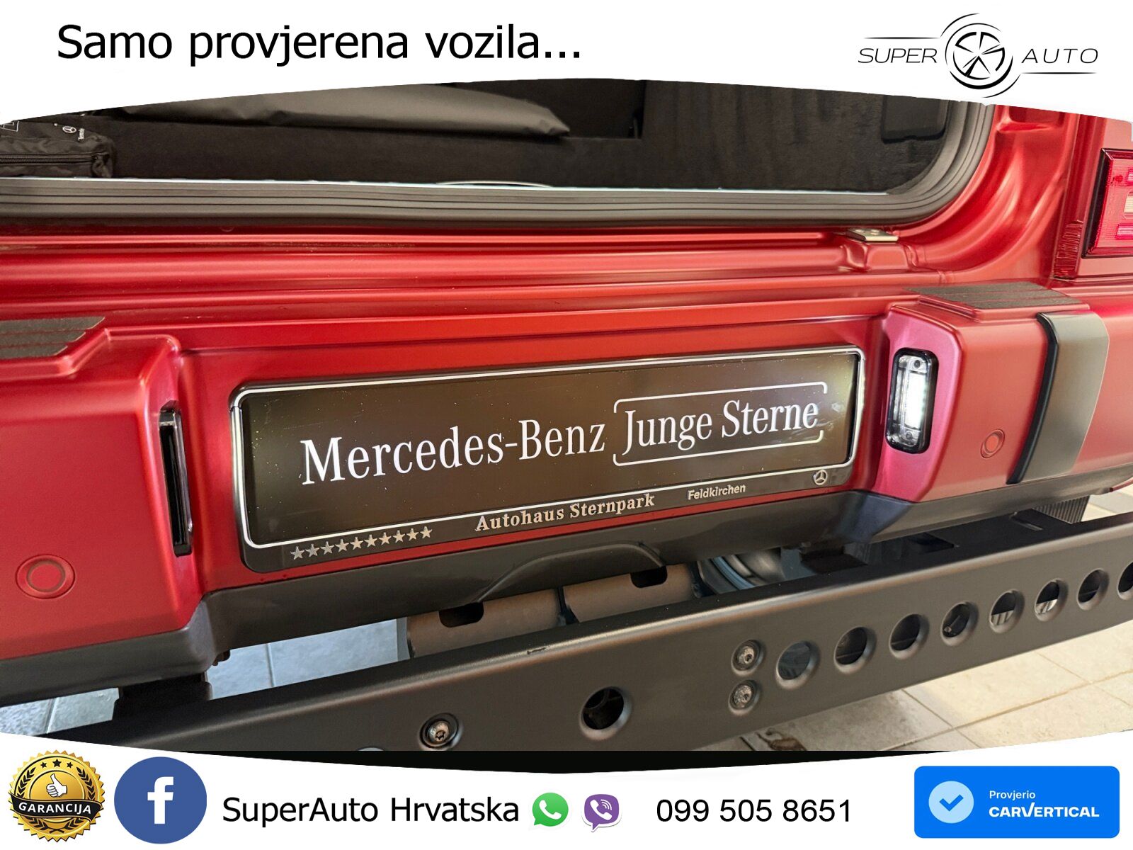Mercedes AMG G 63 Long V8 (585 KS) 4MATIC 9G-TRONIC AMG SPEEDSHIFT PLUS Superior LED+GR SJED+ACC
