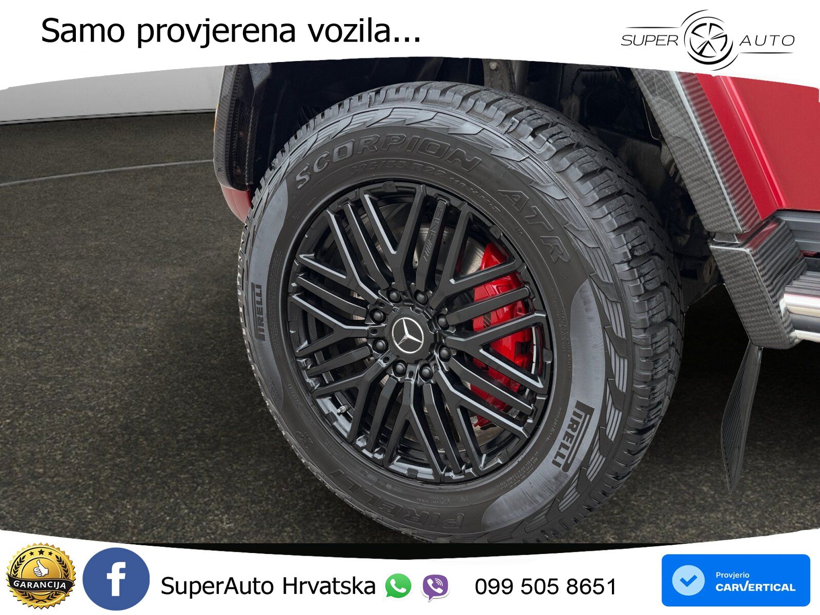 Mercedes AMG G 63 Long V8 (585 KS) 4MATIC 9G-TRONIC AMG SPEEDSHIFT PLUS Superior LED+GR SJED+ACC