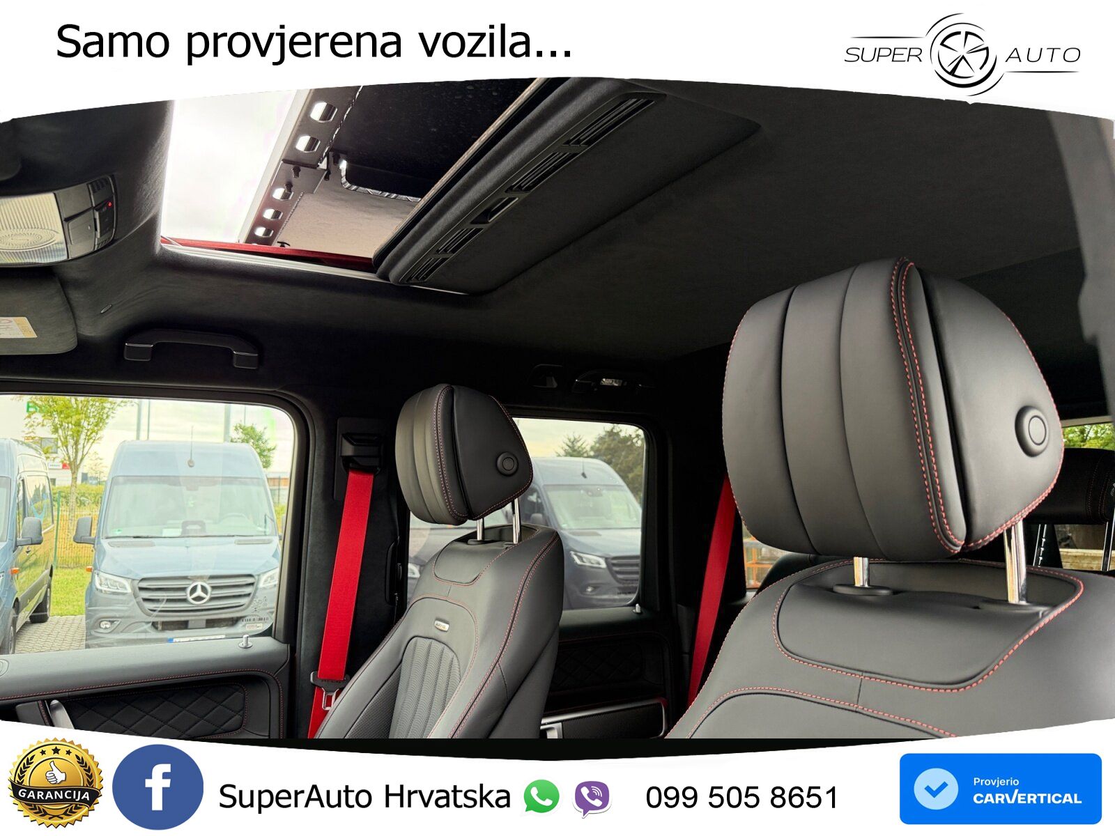 Mercedes AMG G 63 Long V8 (585 KS) 4MATIC 9G-TRONIC AMG SPEEDSHIFT PLUS Superior LED+GR SJED+ACC