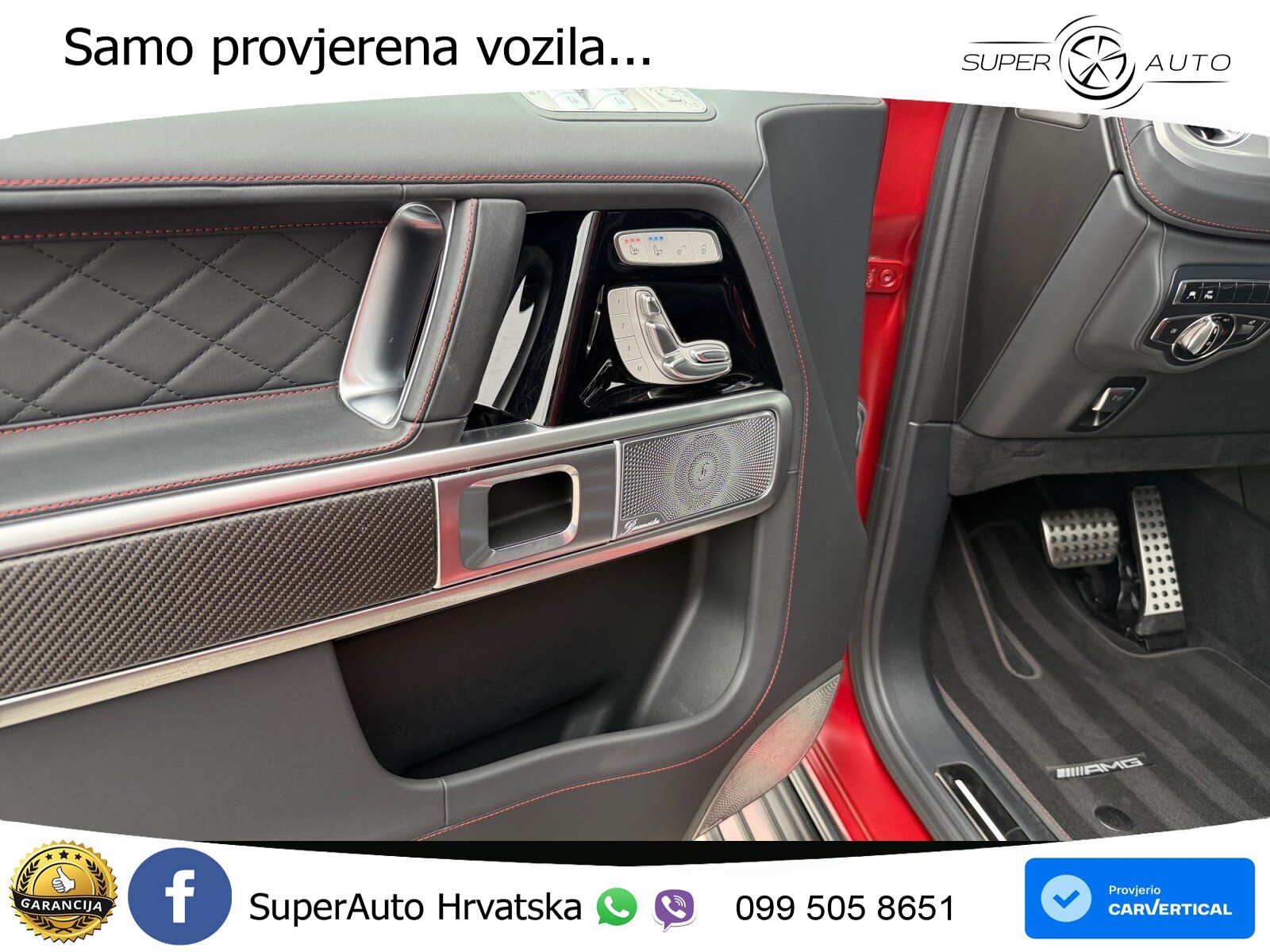 Mercedes AMG G 63 Long V8 (585 KS) 4MATIC 9G-TRONIC AMG SPEEDSHIFT PLUS Superior LED+GR SJED+ACC