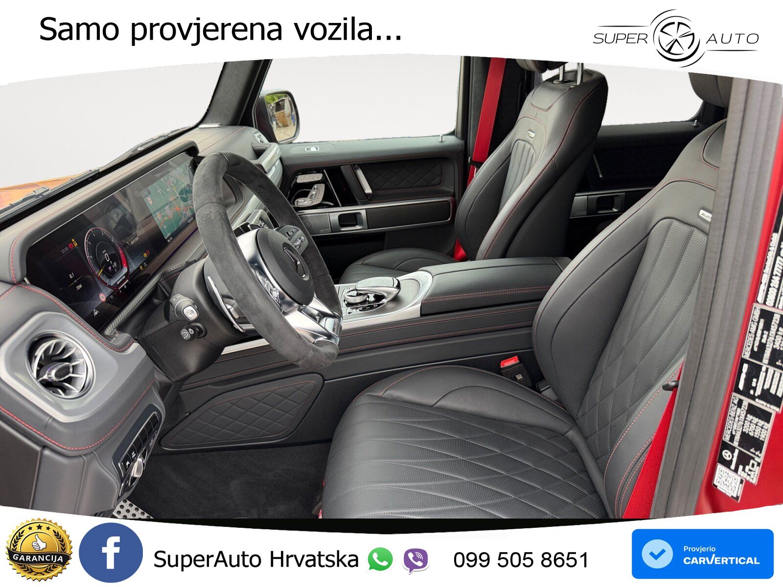 Mercedes AMG G 63 Long V8 (585 KS) 4MATIC 9G-TRONIC AMG SPEEDSHIFT PLUS Superior LED+GR SJED+ACC