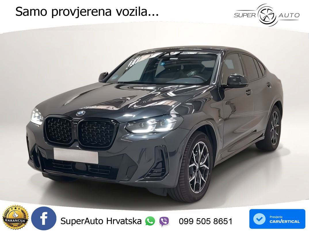 BMW X4 30d (286 KS) xDrive Steptronic M Sport ACC+GR SJED+360+PANO