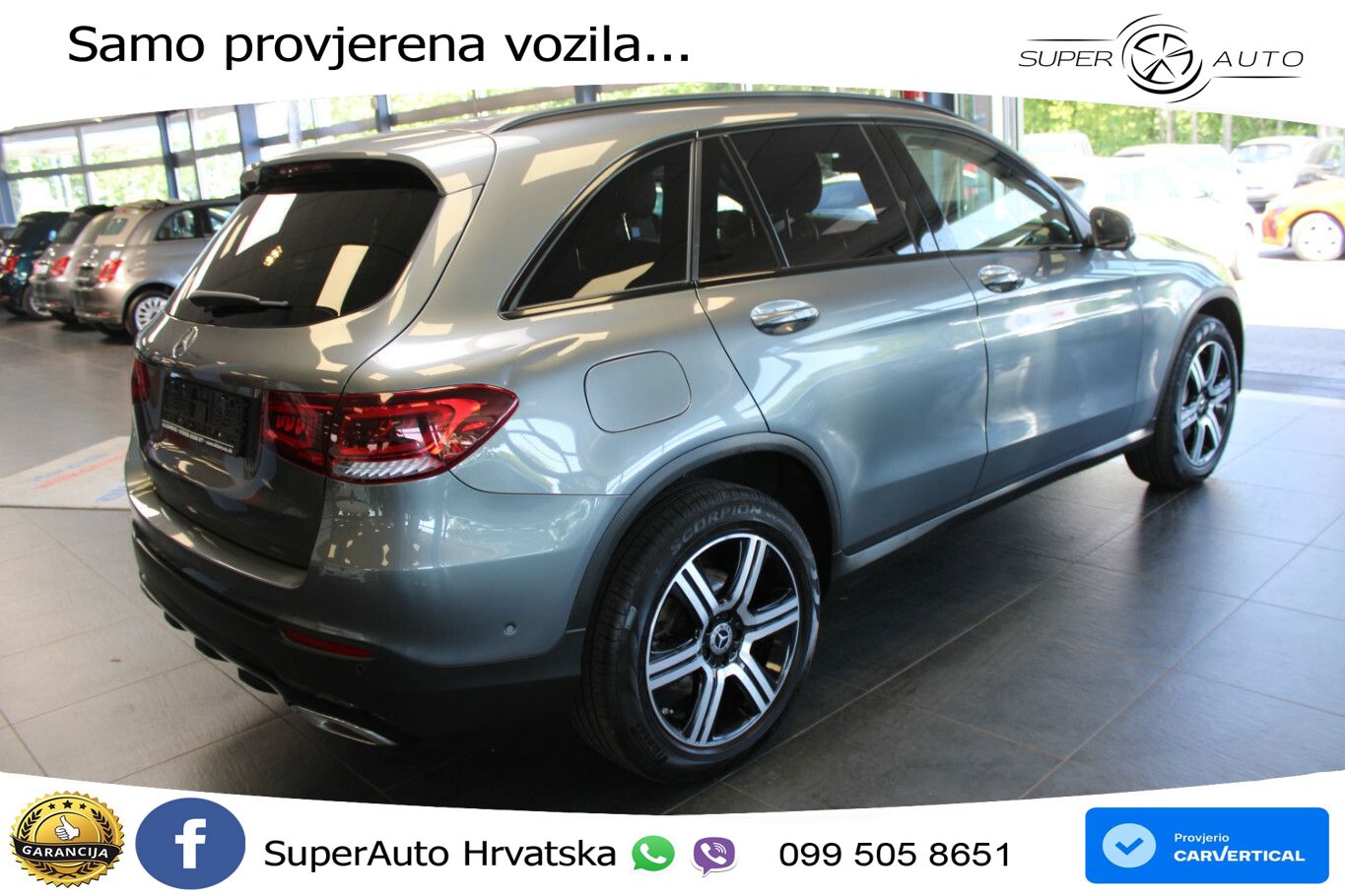 Mercedes GLC 400d (330 KS) 4MATIC 9G-TRONIC LED+GR SJED+ACC