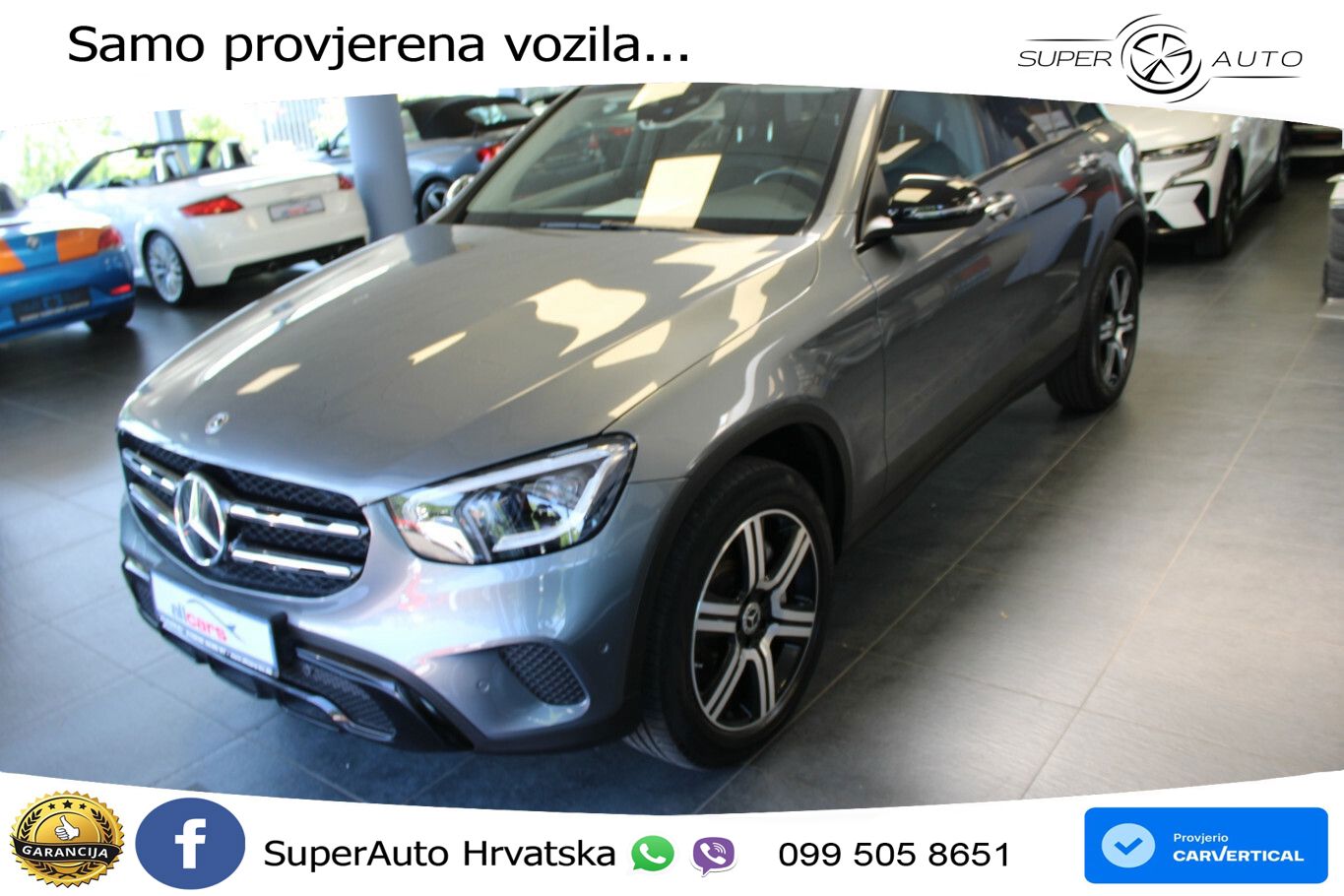 Mercedes GLC 400d (330 KS) 4MATIC 9G-TRONIC LED+GR SJED+ACC