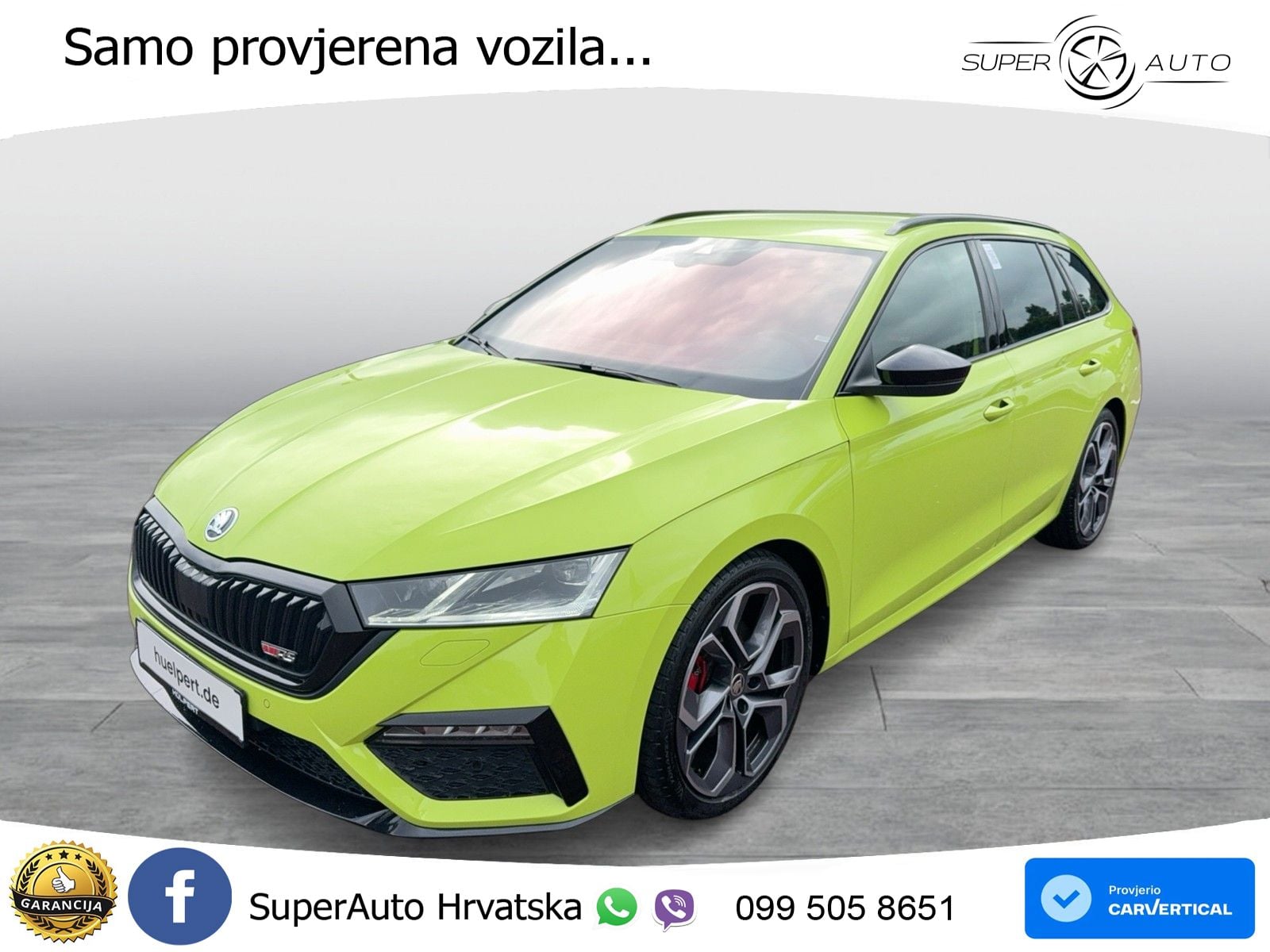 Škoda Octavia Combi RS 2.0 TDI (200 KS) DSG LED+GR SJED+ACC