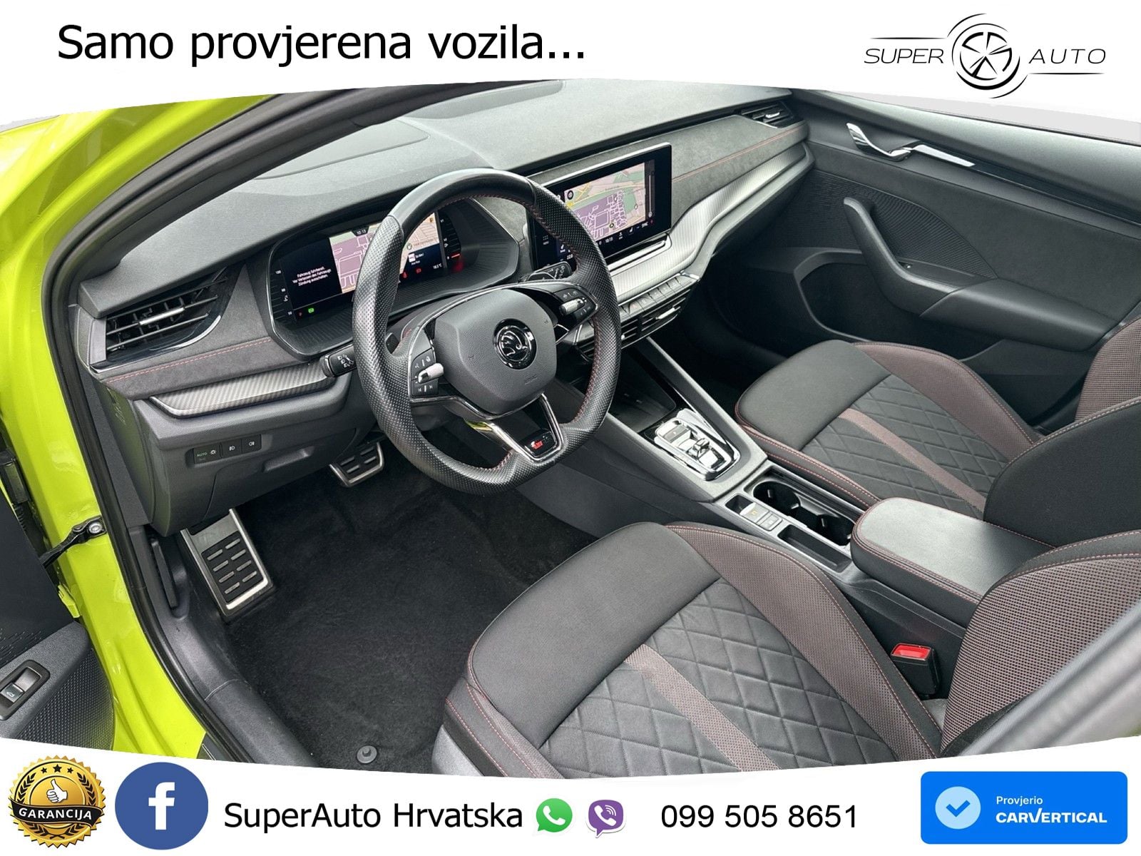 Škoda Octavia Combi RS 2.0 TDI (200 KS) DSG LED+GR SJED+ACC