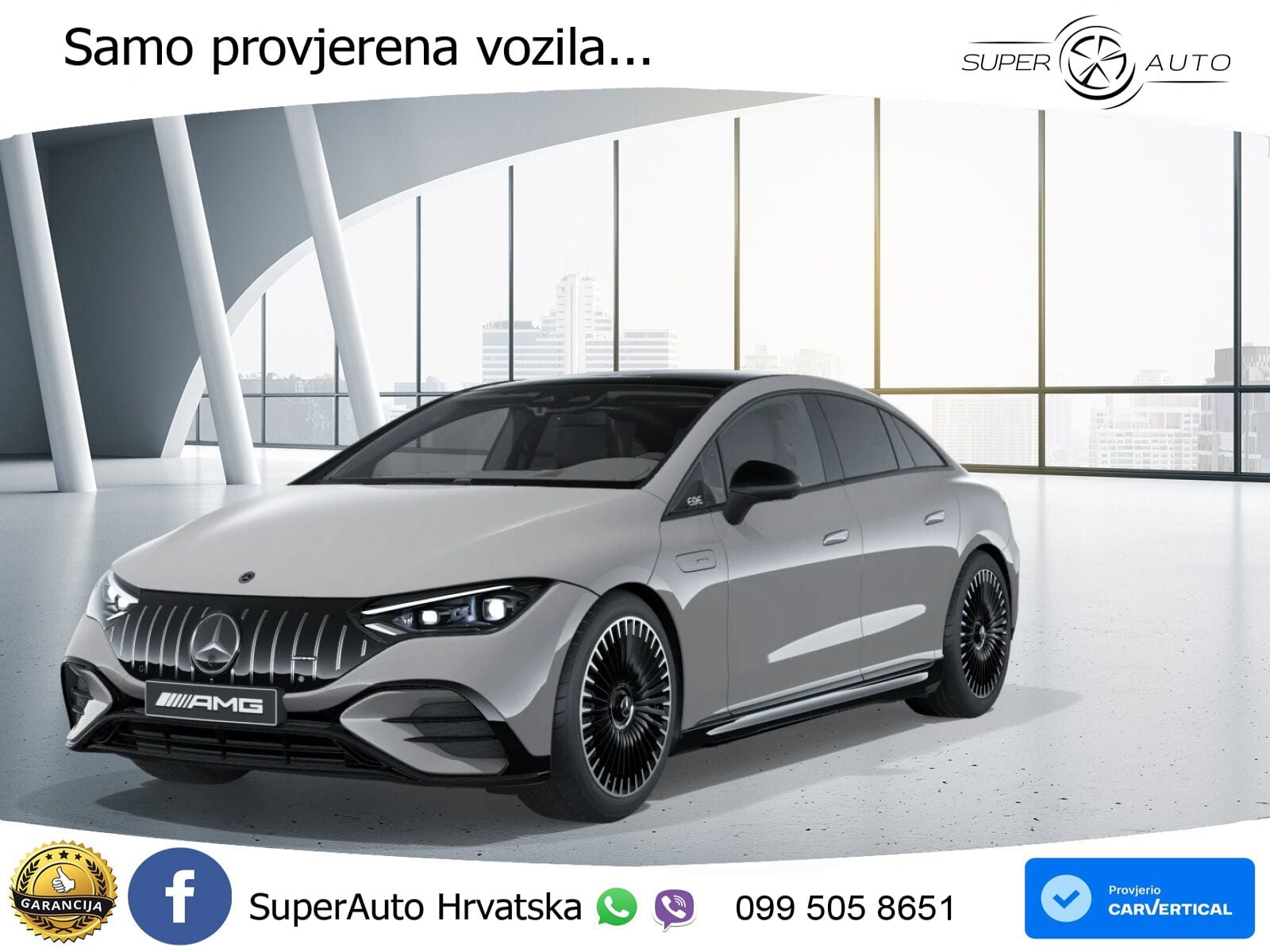 Mercedes EQE AMG 43 100 kWh (476 KS) 4MATIC ACC+HEAD+4xGR SJED+360+PANO