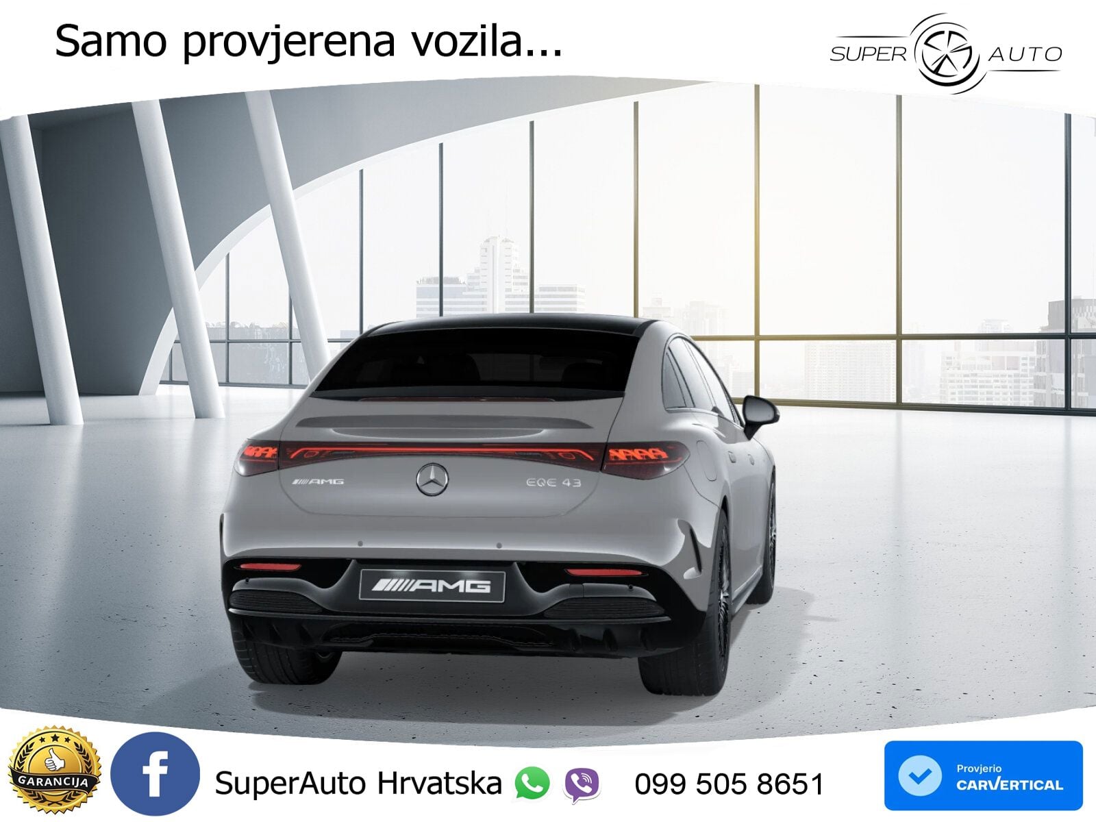 Mercedes EQE AMG 43 100 kWh (476 KS) 4MATIC ACC+HEAD+4xGR SJED+360+PANO