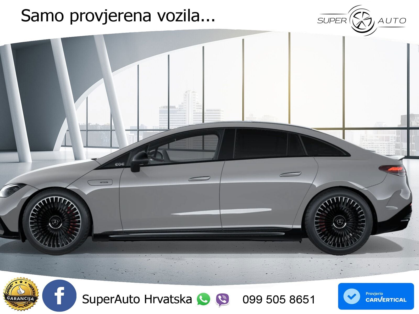 Mercedes EQE AMG 43 100 kWh (476 KS) 4MATIC ACC+HEAD+4xGR SJED+360+PANO
