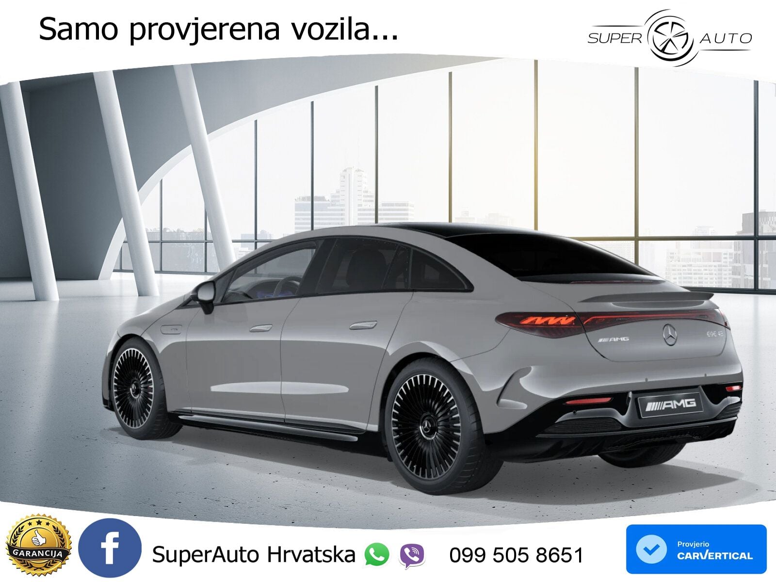 Mercedes EQE AMG 43 100 kWh (476 KS) 4MATIC ACC+HEAD+4xGR SJED+360+PANO