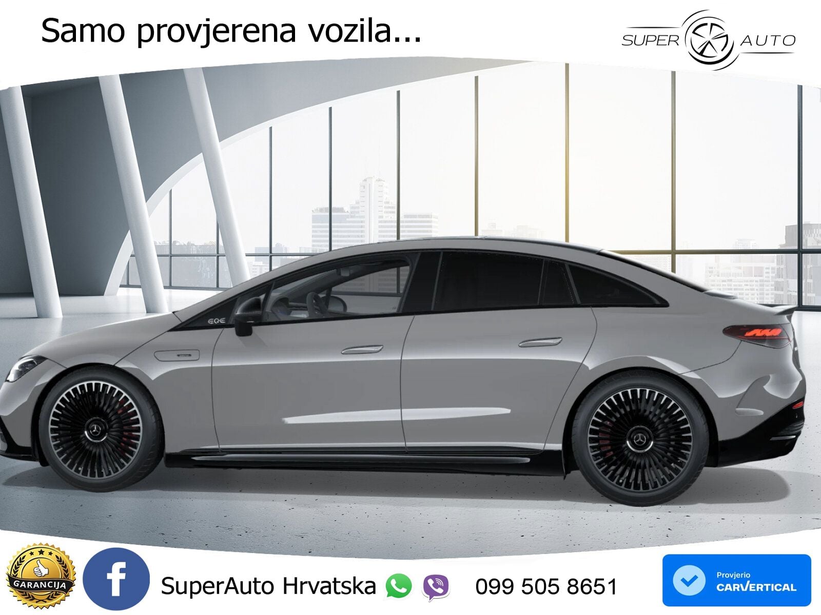 Mercedes EQE AMG 43 100 kWh (476 KS) 4MATIC ACC+HEAD+4xGR SJED+360+PANO