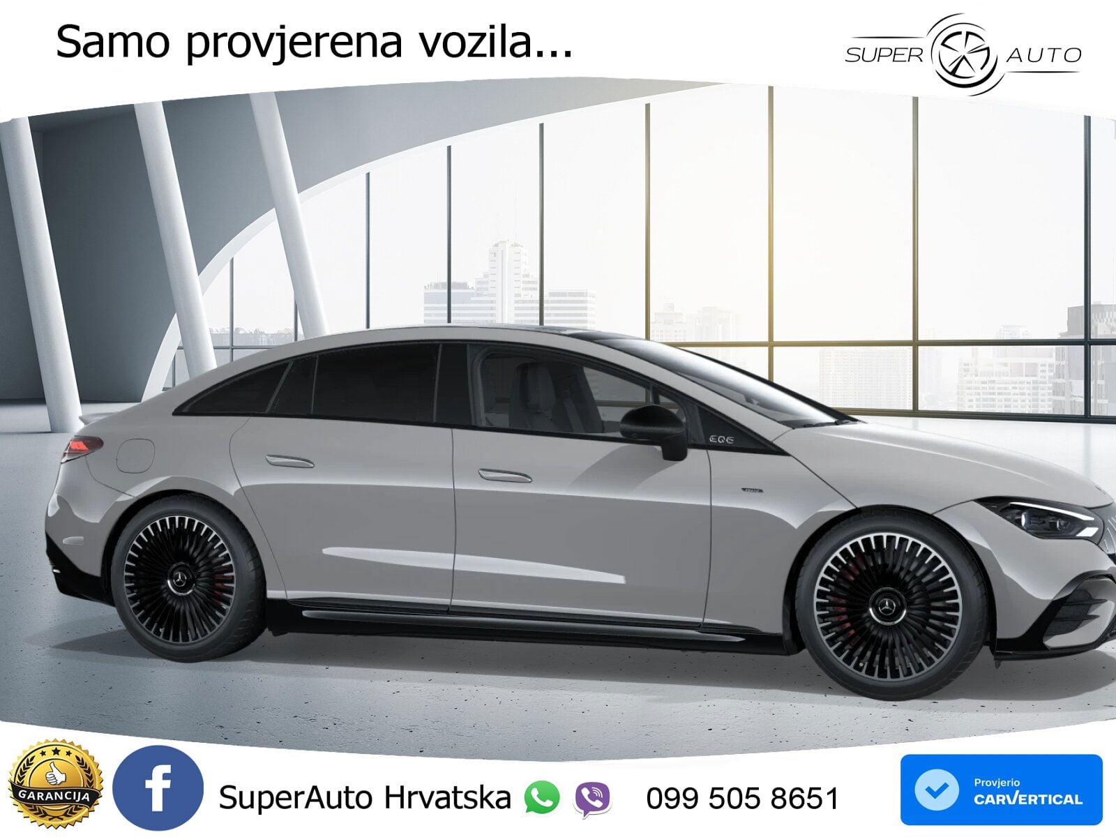 Mercedes EQE AMG 43 100 kWh (476 KS) 4MATIC ACC+HEAD+4xGR SJED+360+PANO