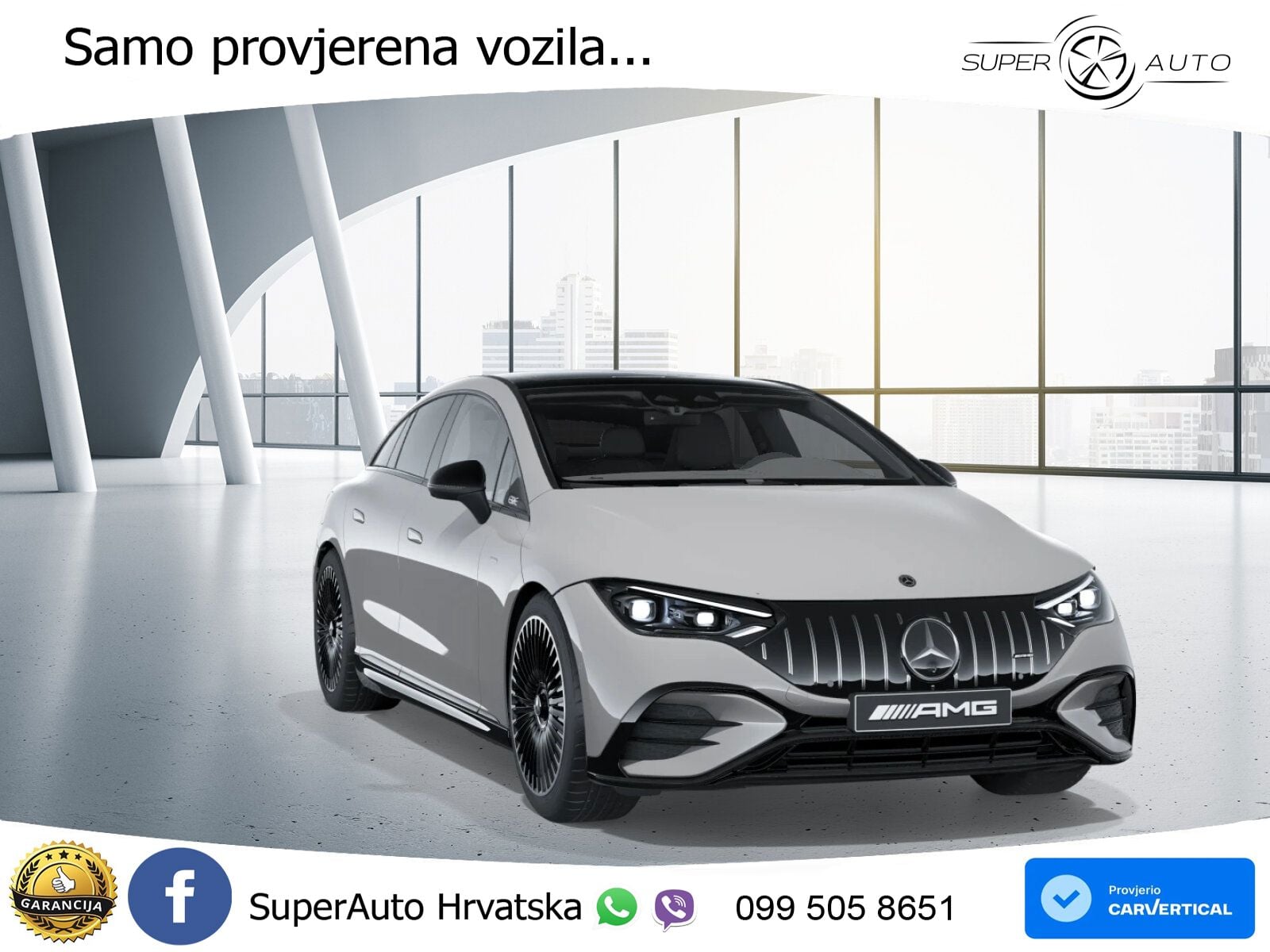 Mercedes EQE AMG 43 100 kWh (476 KS) 4MATIC ACC+HEAD+4xGR SJED+360+PANO