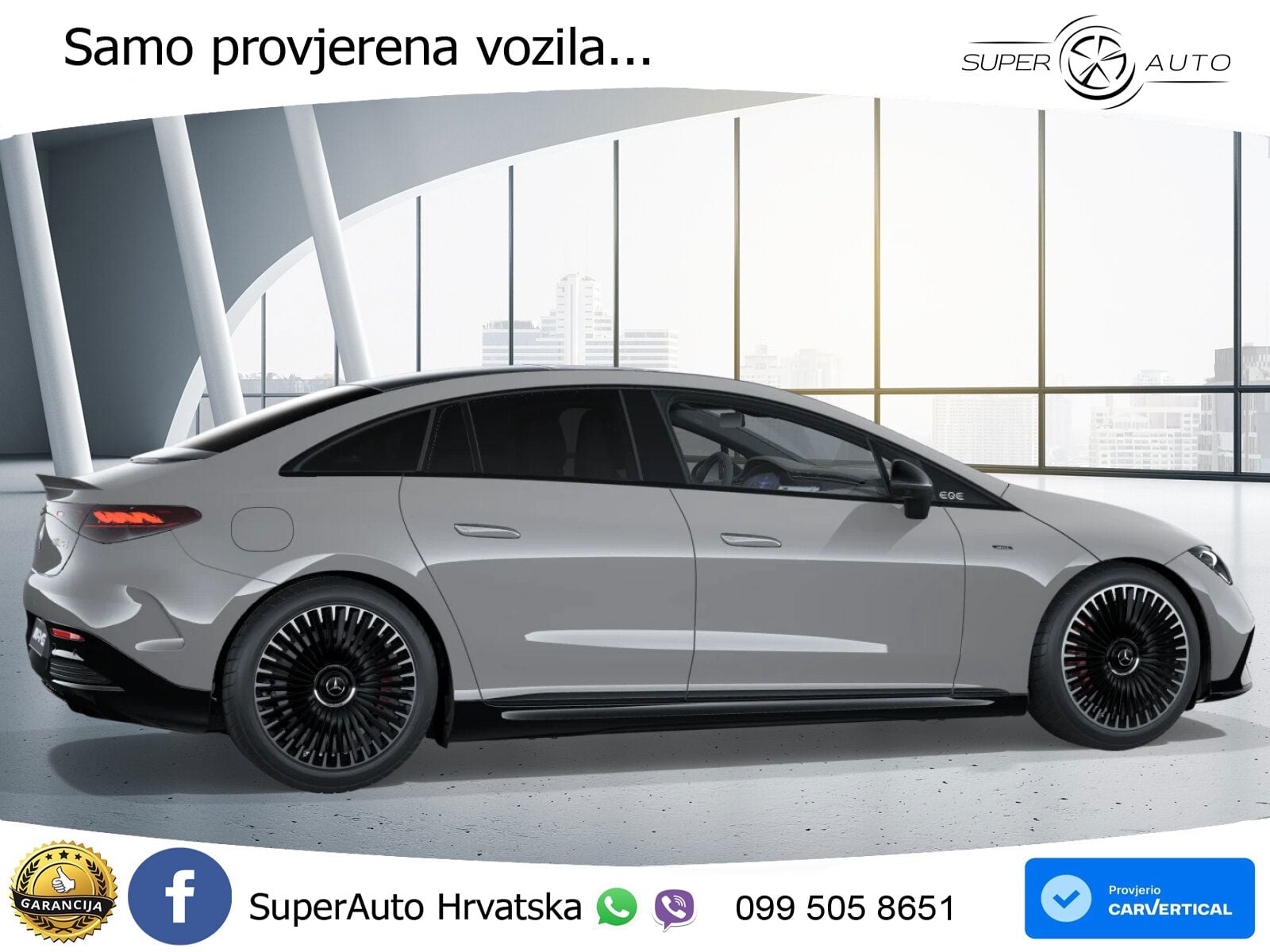 Mercedes EQE AMG 43 100 kWh (476 KS) 4MATIC ACC+HEAD+4xGR SJED+360+PANO
