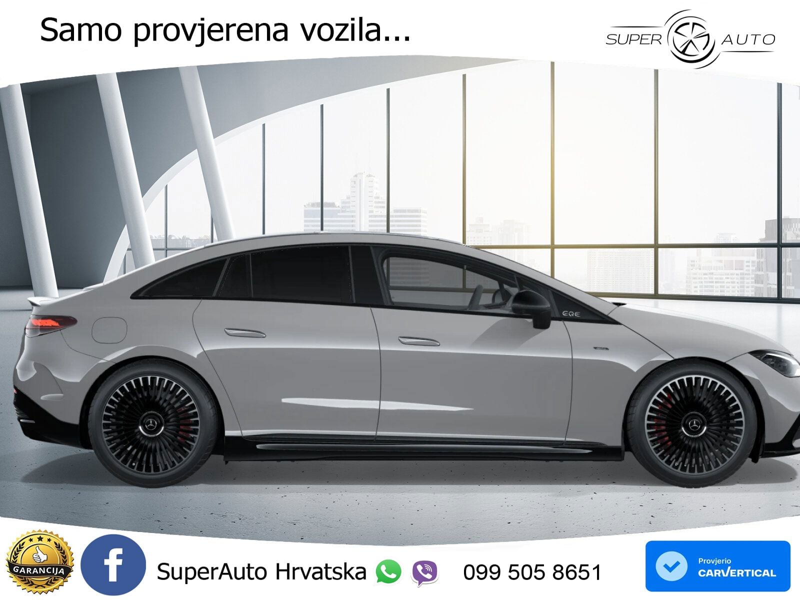 Mercedes EQE AMG 43 100 kWh (476 KS) 4MATIC ACC+HEAD+4xGR SJED+360+PANO