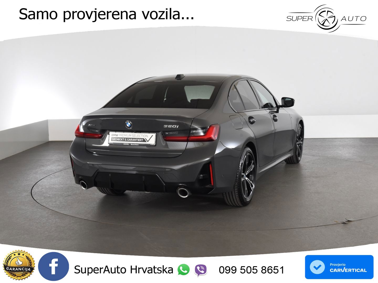 BMW 320i (184 KS) xDrive Steptronic M Sport LED+GR SJED+ACC