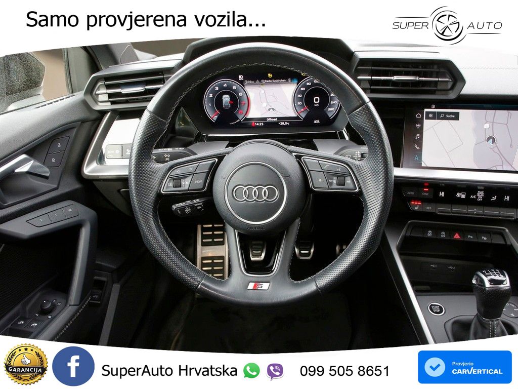 Audi A3 35 TFSI (150 KS) S line