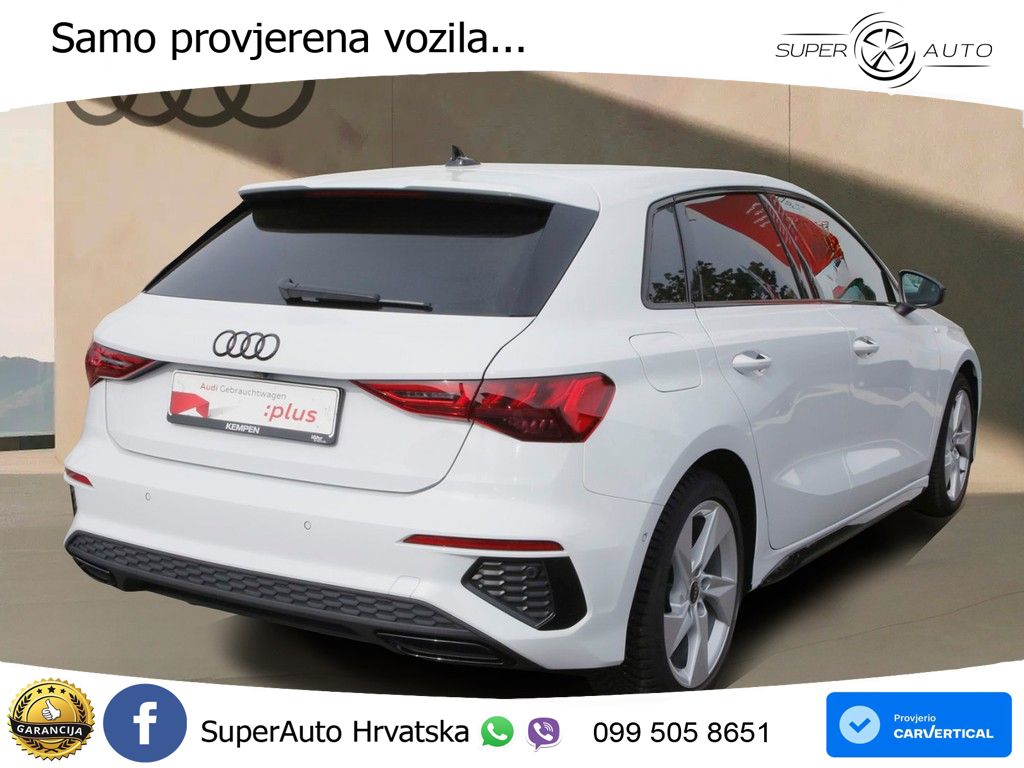 Audi A3 35 TFSI (150 KS) S line