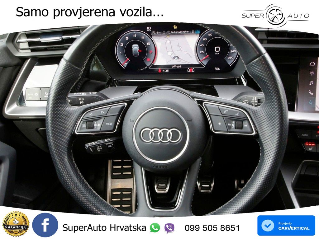 Audi A3 35 TFSI (150 KS) S line