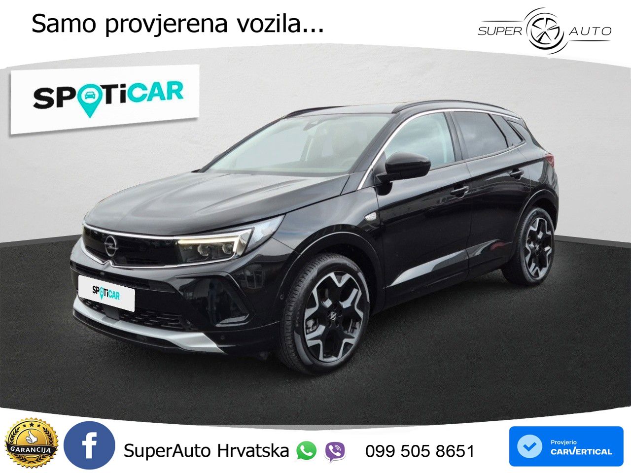 Opel Grandland 1.2i Turbo (130 KS) Automatic Ultimate LED+GR SJED+ACC
