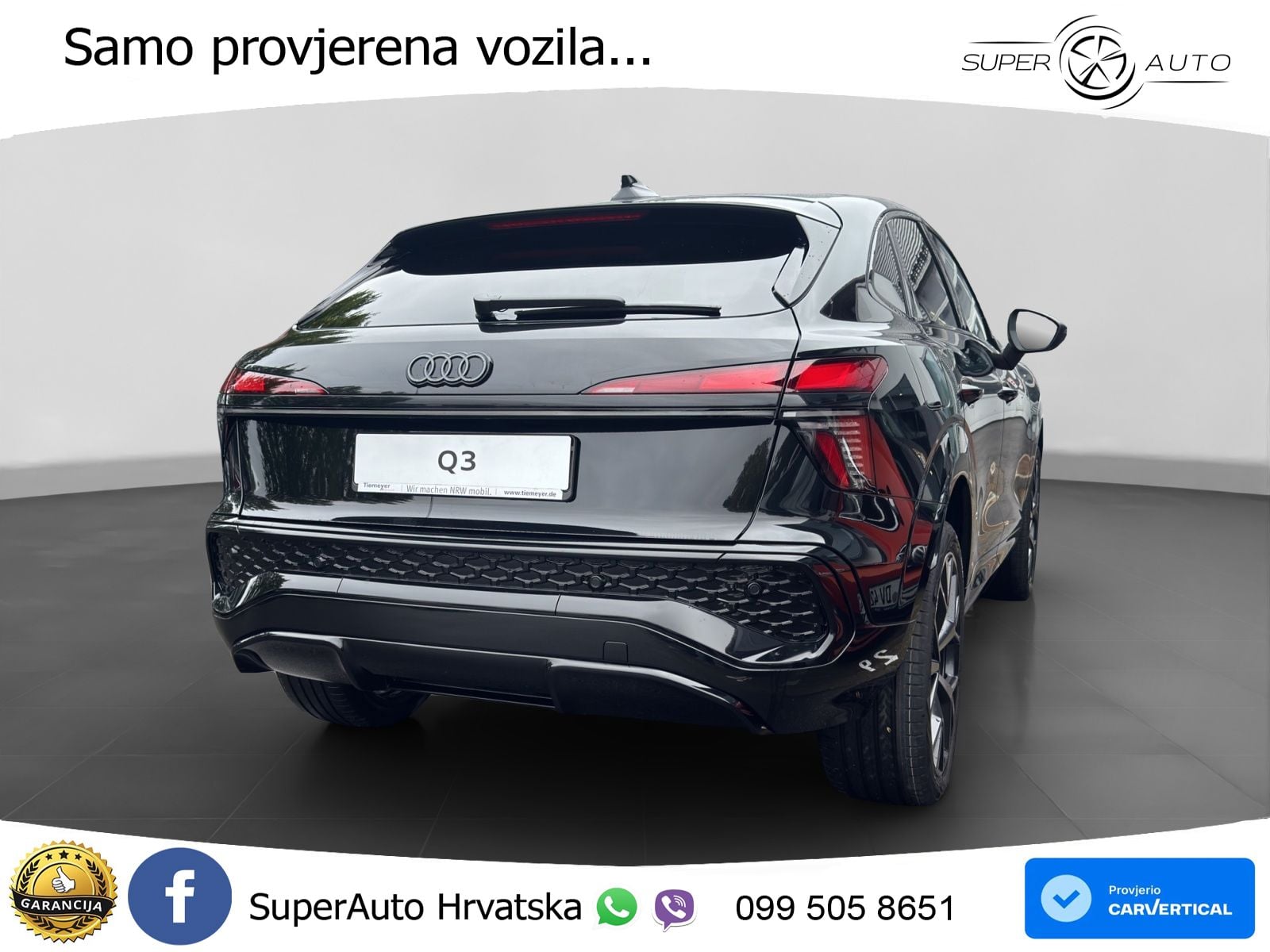 Audi Q3 Sportback 1.5 TFSIe (272 KS) S tronic S line