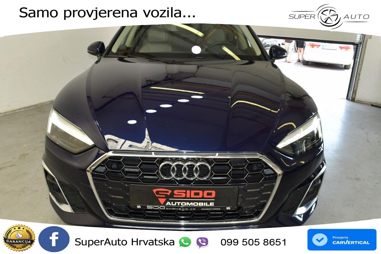 Audi A5 Sportback 40 TDI (204 KS) quattro S tronic S line