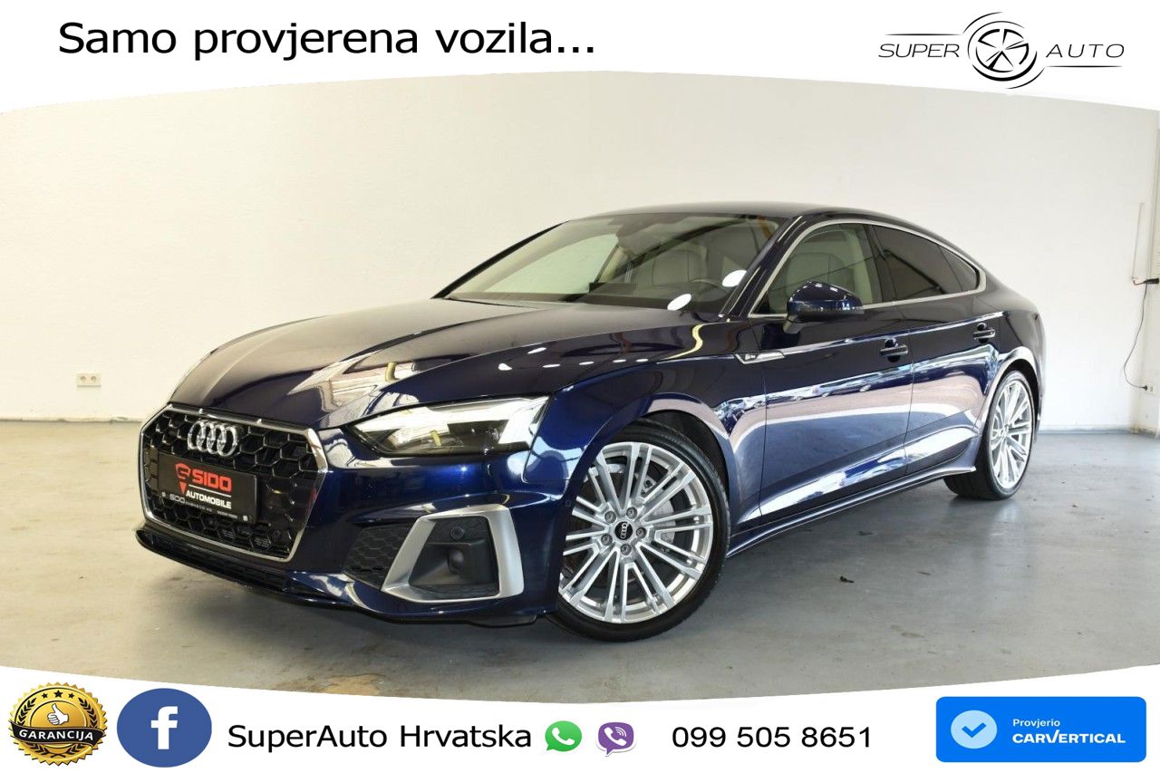 Audi A5 Sportback 40 TDI (204 KS) quattro S tronic S line