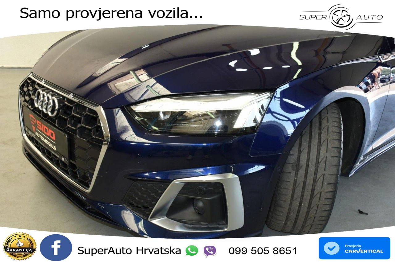 Audi A5 Sportback 40 TDI (204 KS) quattro S tronic S line