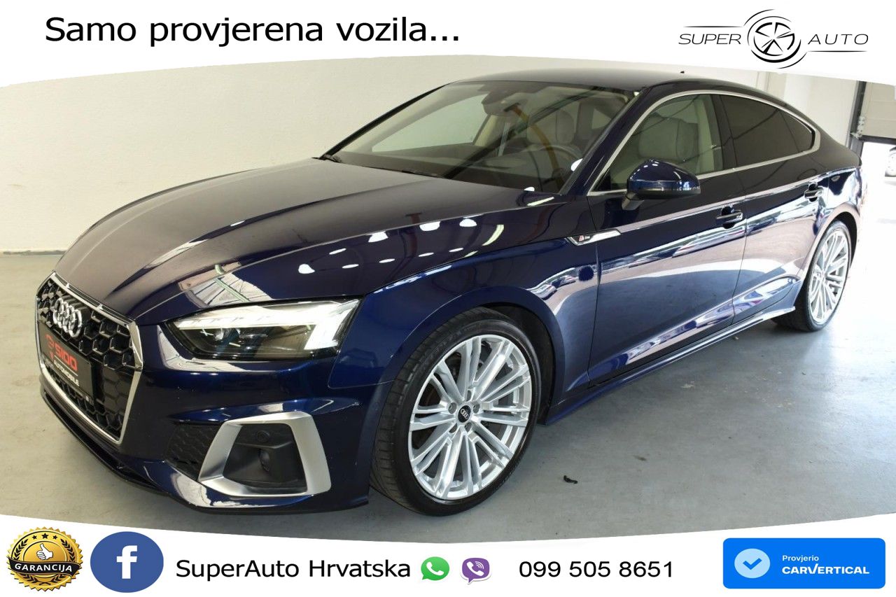 Audi A5 Sportback 40 TDI (204 KS) quattro S tronic S line