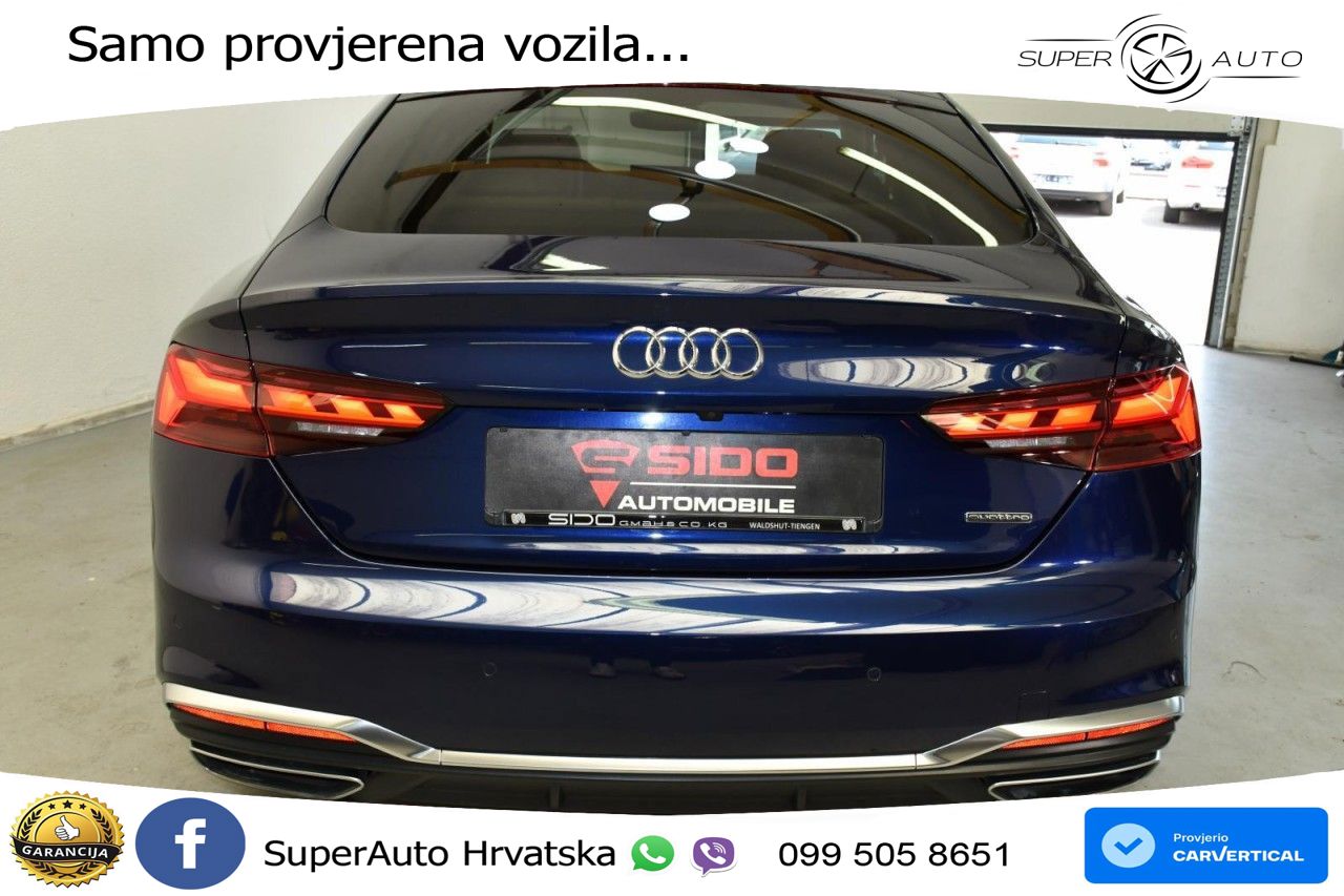 Audi A5 Sportback 40 TDI (204 KS) quattro S tronic S line