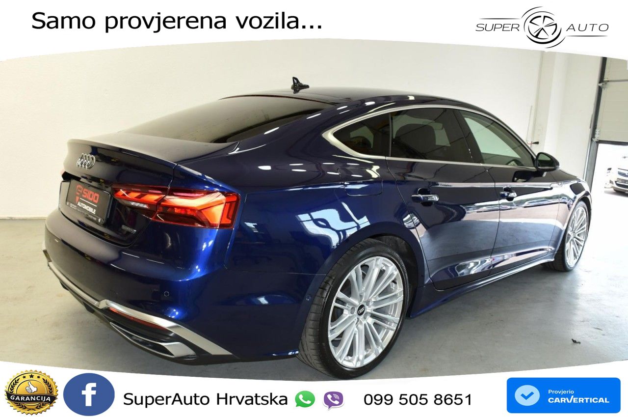 Audi A5 Sportback 40 TDI (204 KS) quattro S tronic S line
