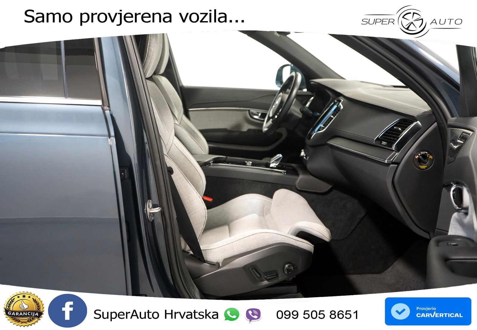 Volvo XC90 2.0 B5 Diesel AWD Automatic ACC+HEAD+4xGR SJED+360+PANO