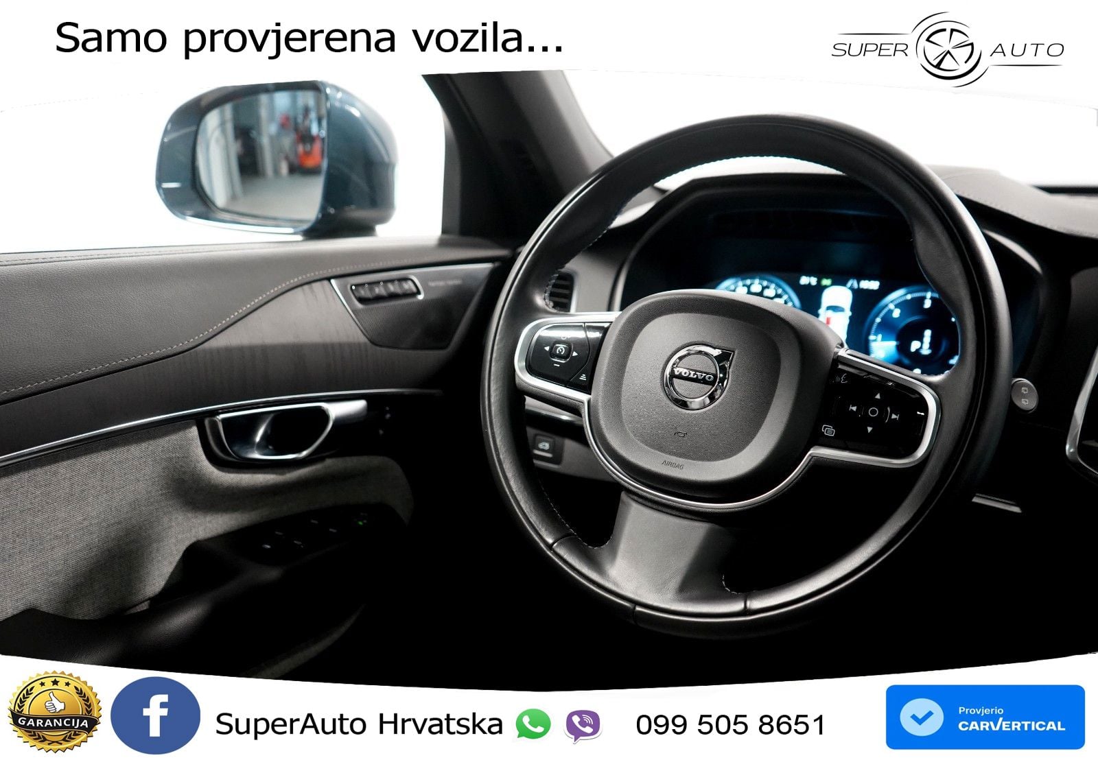 Volvo XC90 2.0 B5 Diesel AWD Automatic ACC+HEAD+4xGR SJED+360+PANO