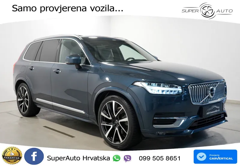 Volvo XC90 2.0 B5 Diesel AWD Automatic ACC+HEAD+4xGR SJED+360+PANO