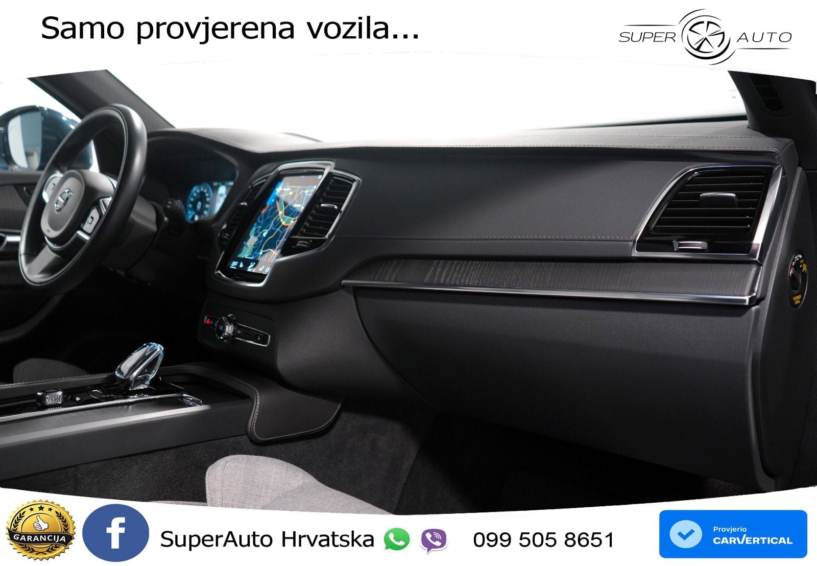 Volvo XC90 2.0 B5 Diesel AWD Automatic ACC+HEAD+4xGR SJED+360+PANO
