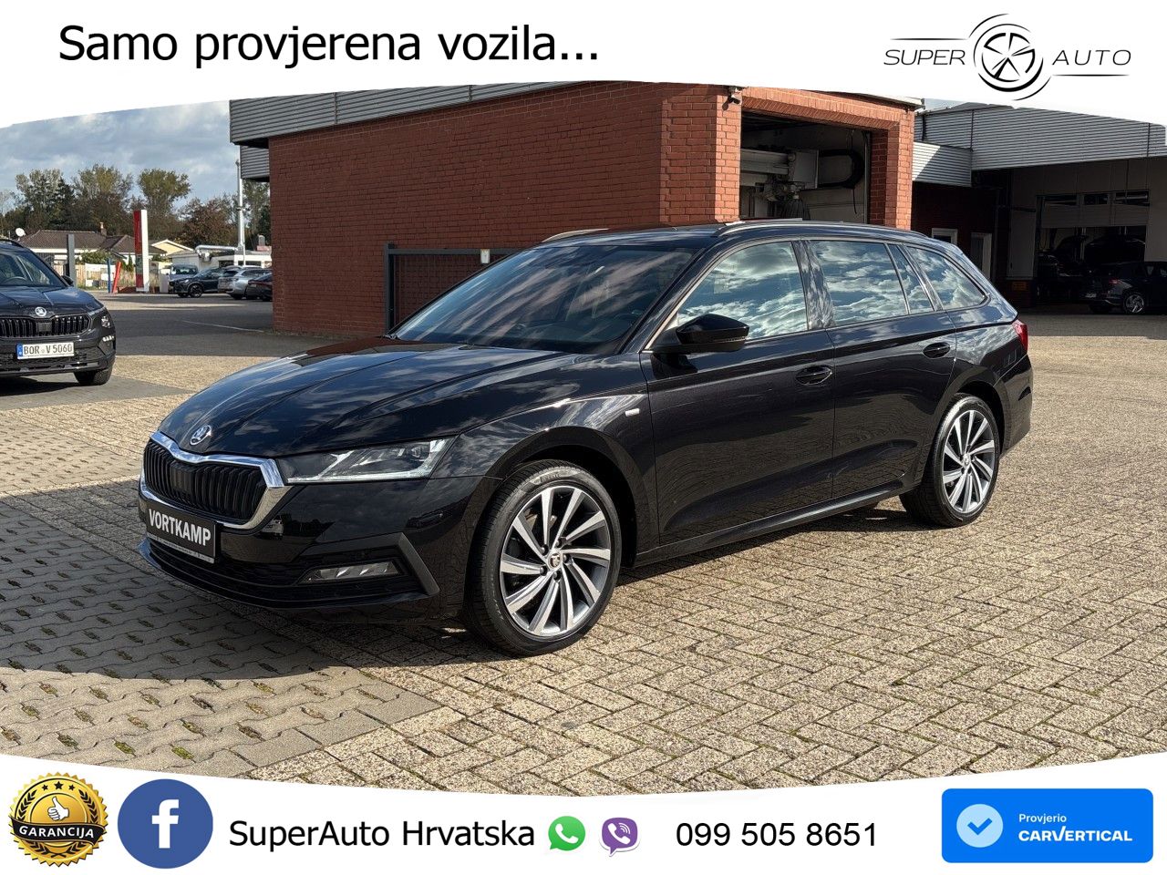 Škoda Octavia Combi 2.0 TDI (150 KS) DSG LED+GR SJED+ACC
